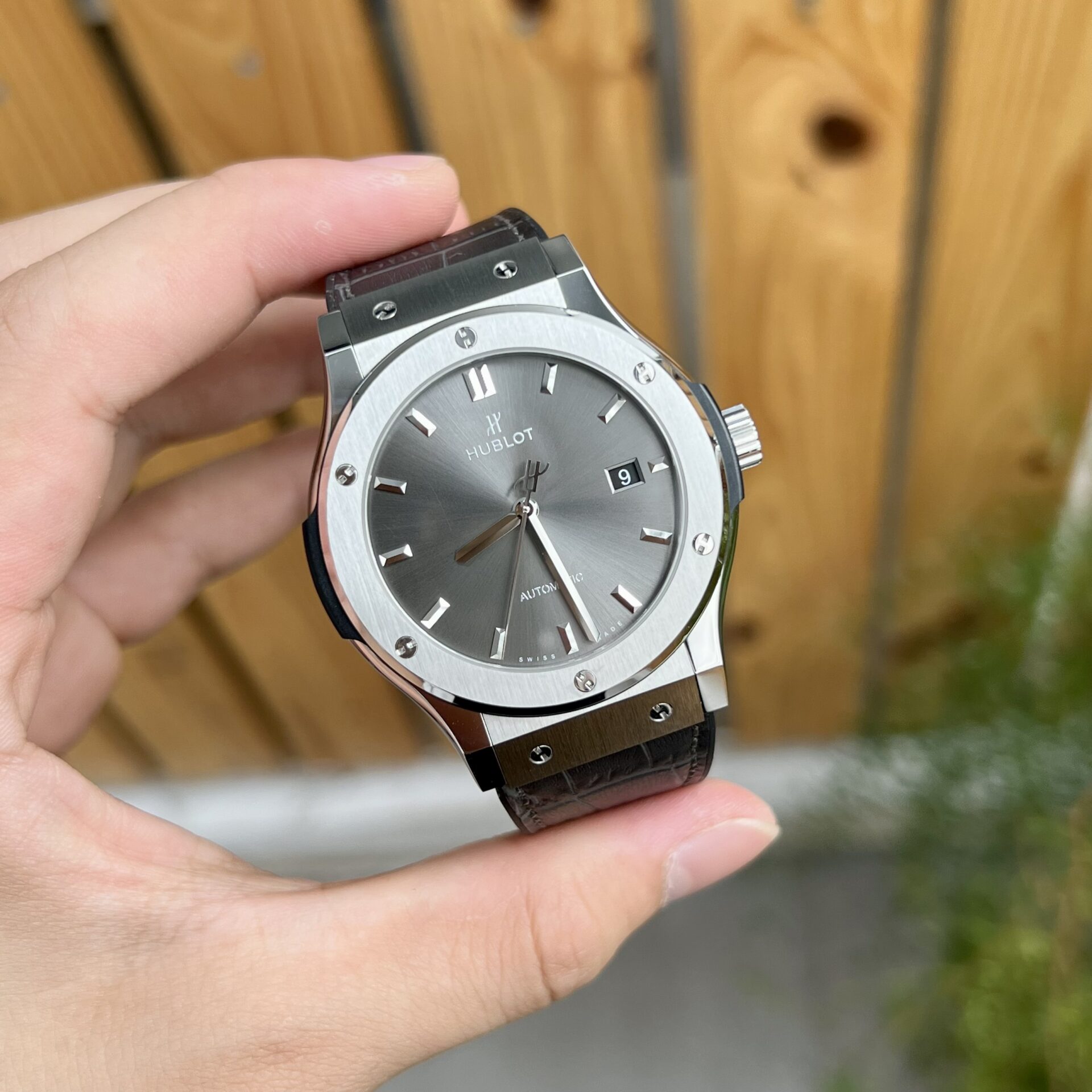 Hublot Replica 11 Watch Classic Fusion Titanium Gray Dial JJF 2023 42mm - Top club