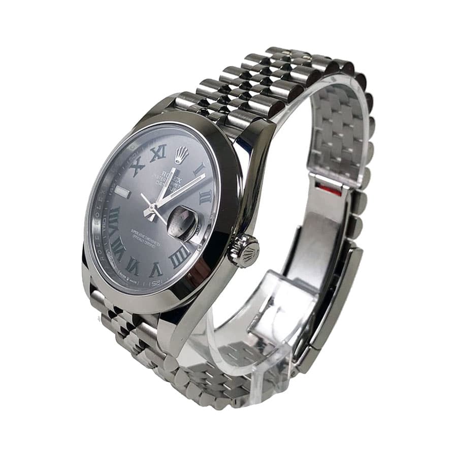 Rolex Datejust II Perpetual Grey Roman Dial 126300Jubilee Replica - Top club
