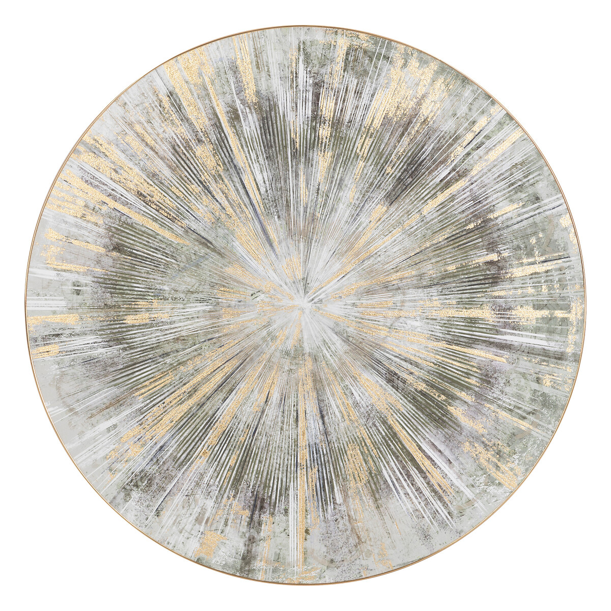 Wall art "Izzie" Grey, D.80 cm