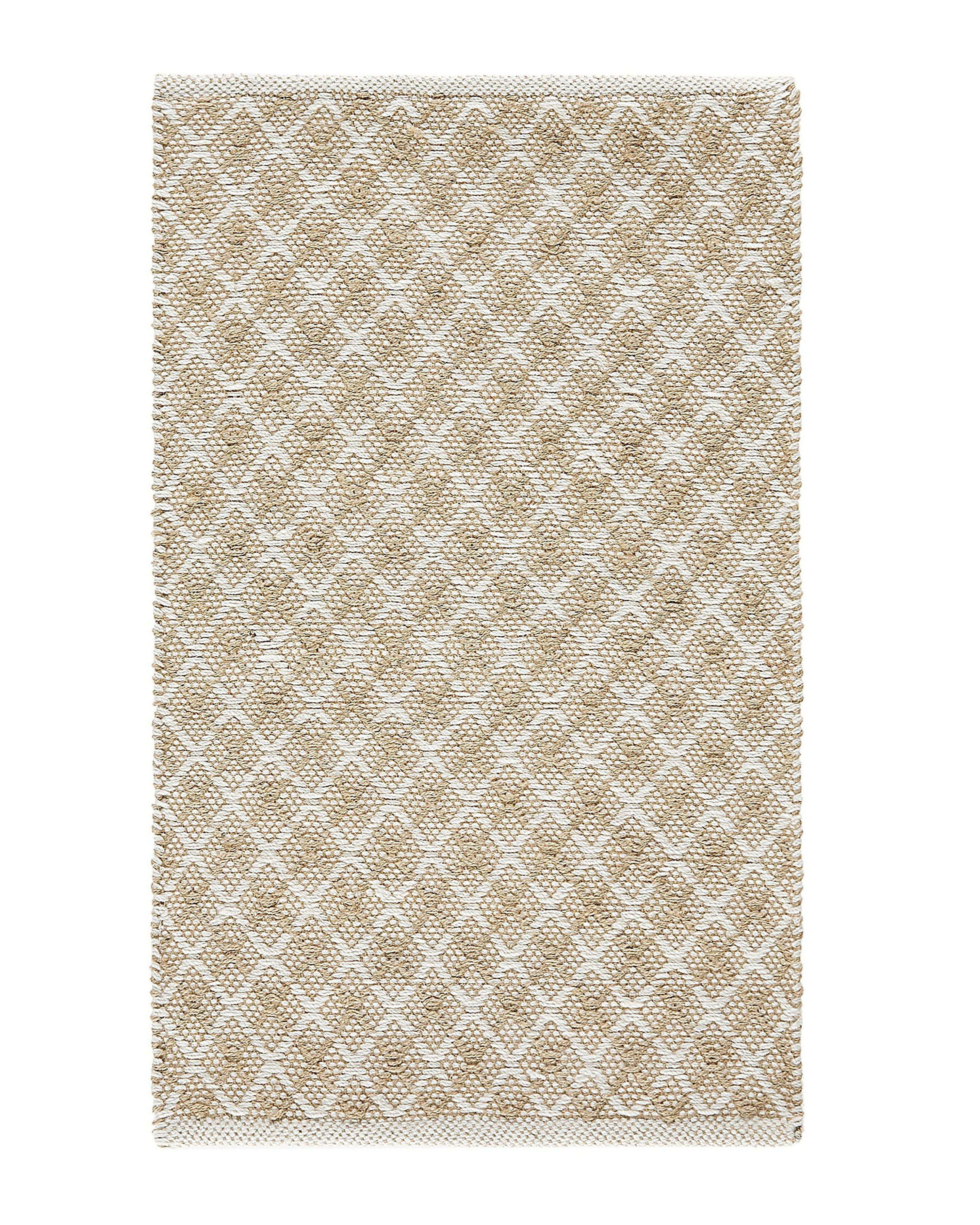 Rug AKBEZ Light Beige 50 x 80 cm Jute