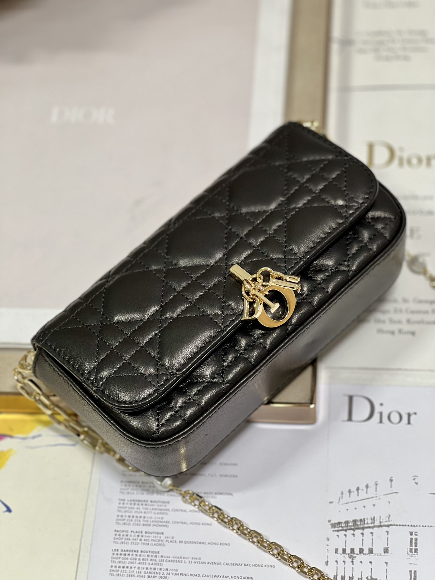 Mini Miss Dior Bag White/ Black/ Blue/ Light Purple For Women 7 in/18.cm1:1High-quality replica