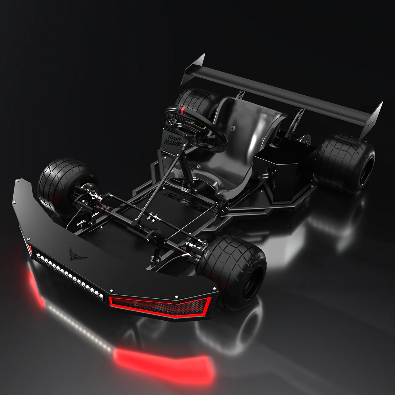 72V Adult Electric Racing Go Kart – 90 MPH Road-Ready Performance Kart 🔥