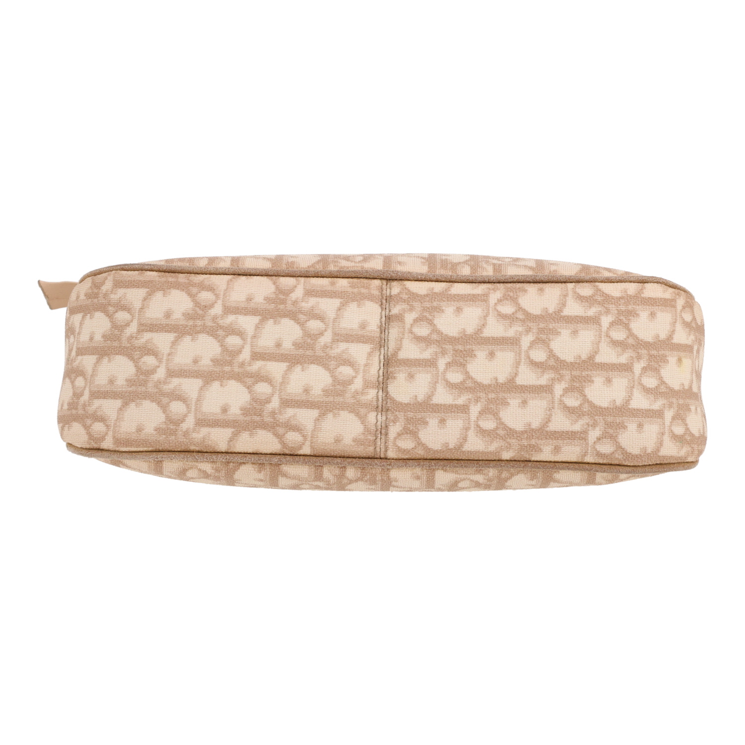 Dior Vintage handbag in beige monogram canvas Oblique and beige leather1:1High-quality replica