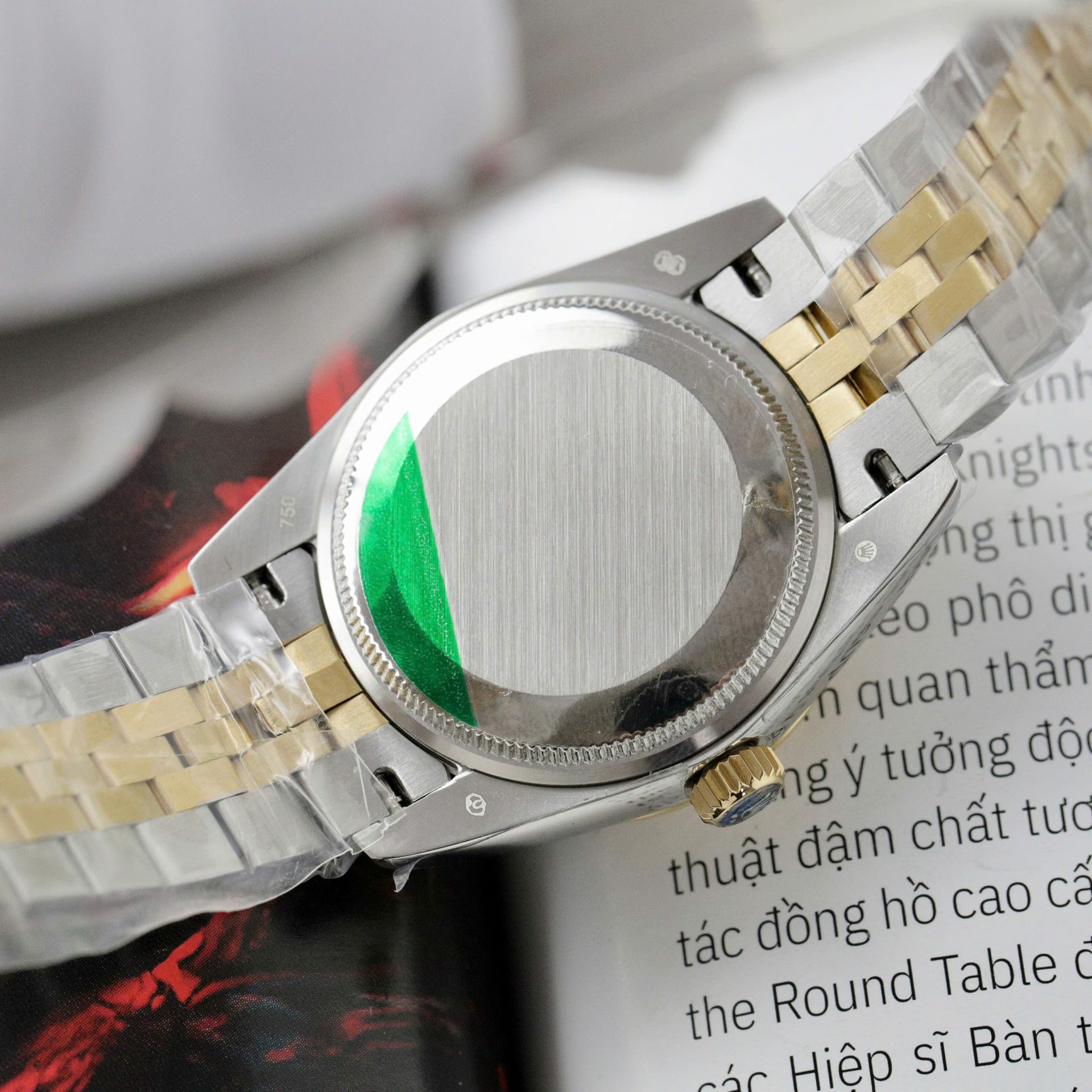 Rolex DateJust Women Replica Watch Demi Yellow Gold Jubilee Strap 31mm - Top club