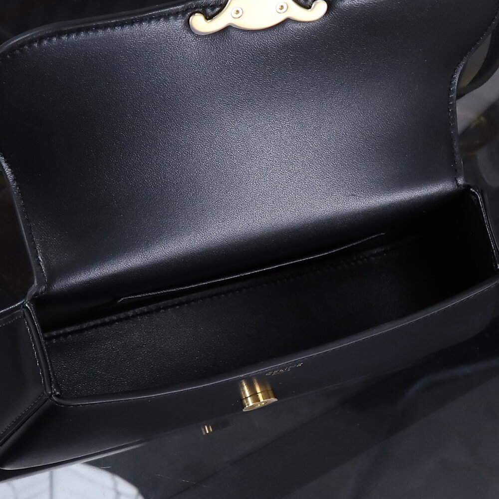 TEEN CELINE LOLA in shiny calfskin(HIGH-END GRADE)1:1High-quality replica
