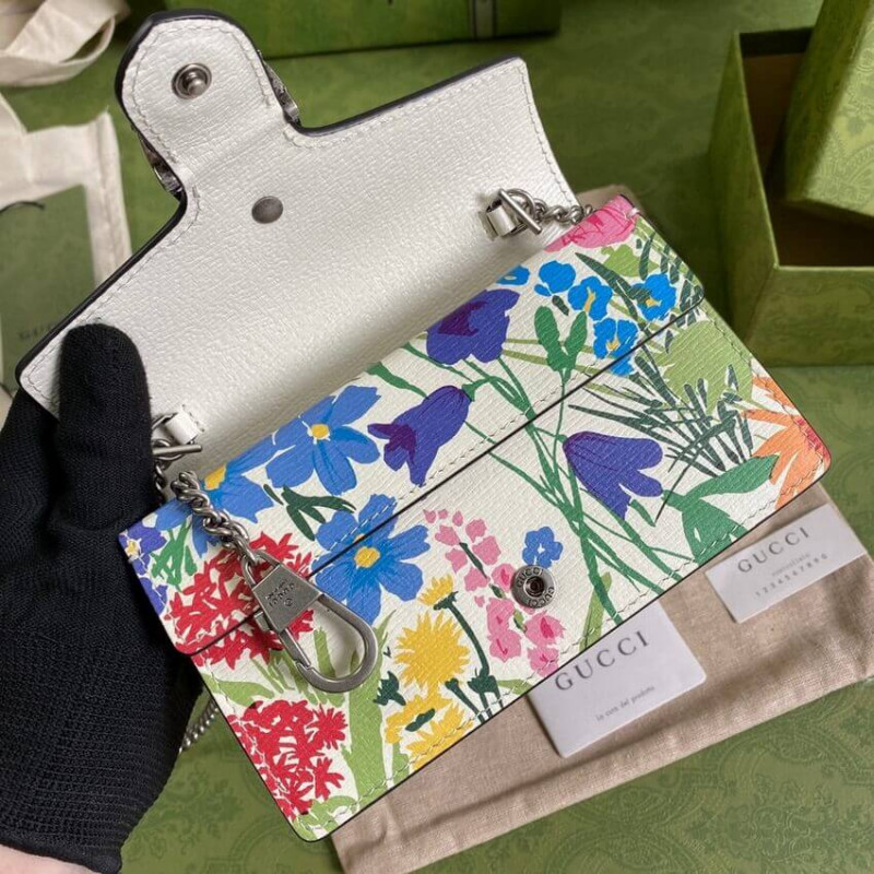 Replica Gucci Dionysus Ken Scott Print Super Mini Bag 476432 Ivory1:1High-quality replica