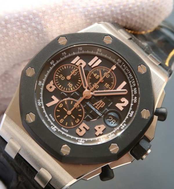 Replica Audemars Piguet JF Royal Oak Offshore 57th Street Blue Leather Strap A3126 - Elite Watch Atelier