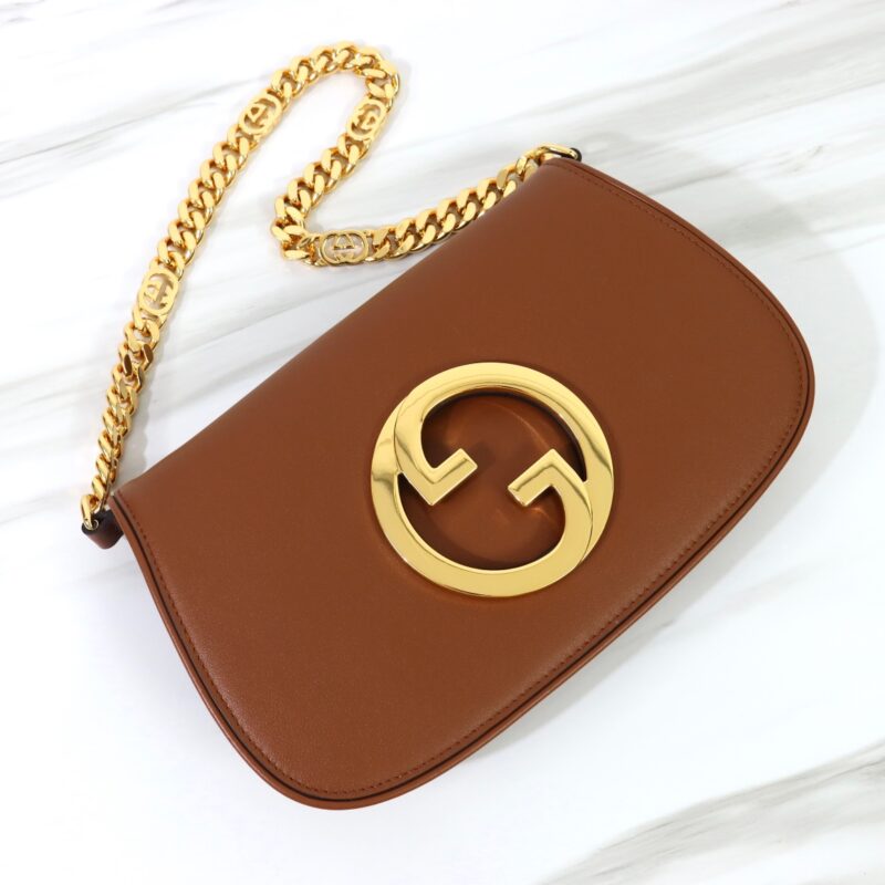 Replica Gucci Blondie Leather Brown1:1High-quality replica