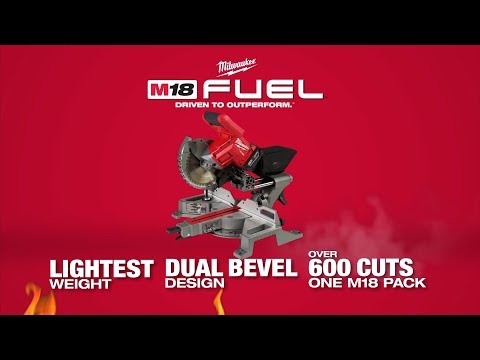 Milwaukee M18 FUEL Brushless 7-1/4 In. Dual Bevel Sliding Compound Cordless Miter Saw (Tool Only)