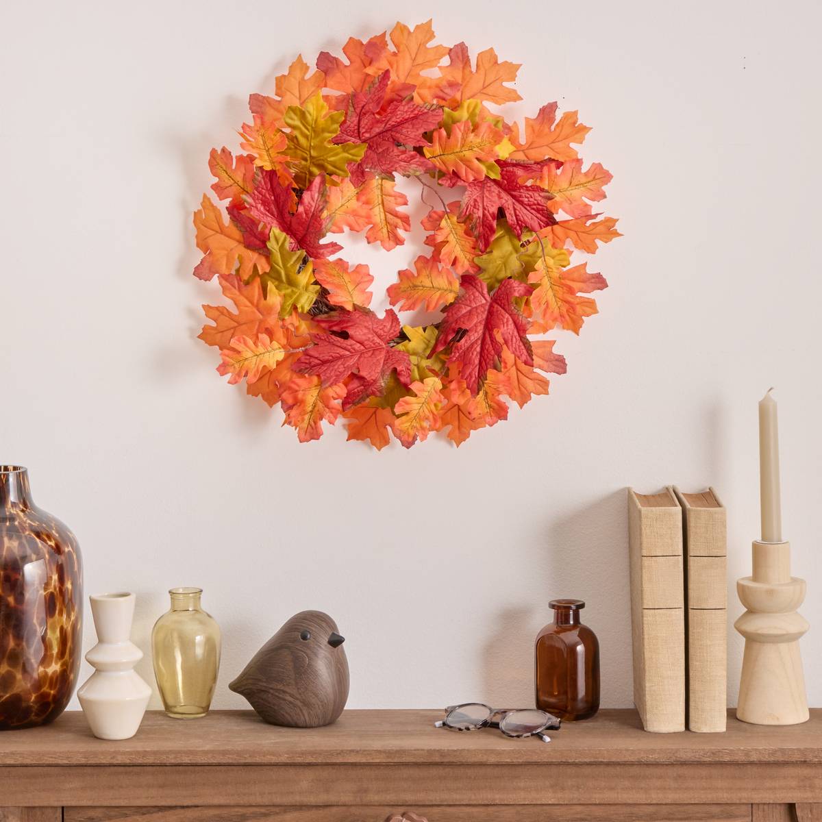 Artificial Plant Wreath "James" H.43 cm