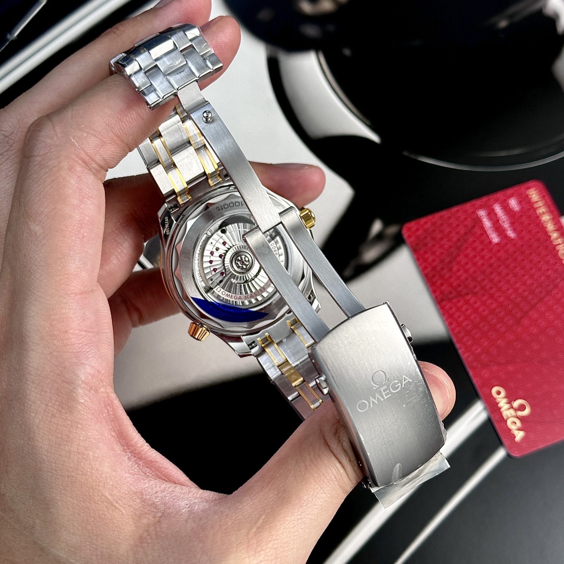 Omega Replica 1:1 Watch Seamaster Diver 300M Demi Gold Factory VS 42mm - Top club
