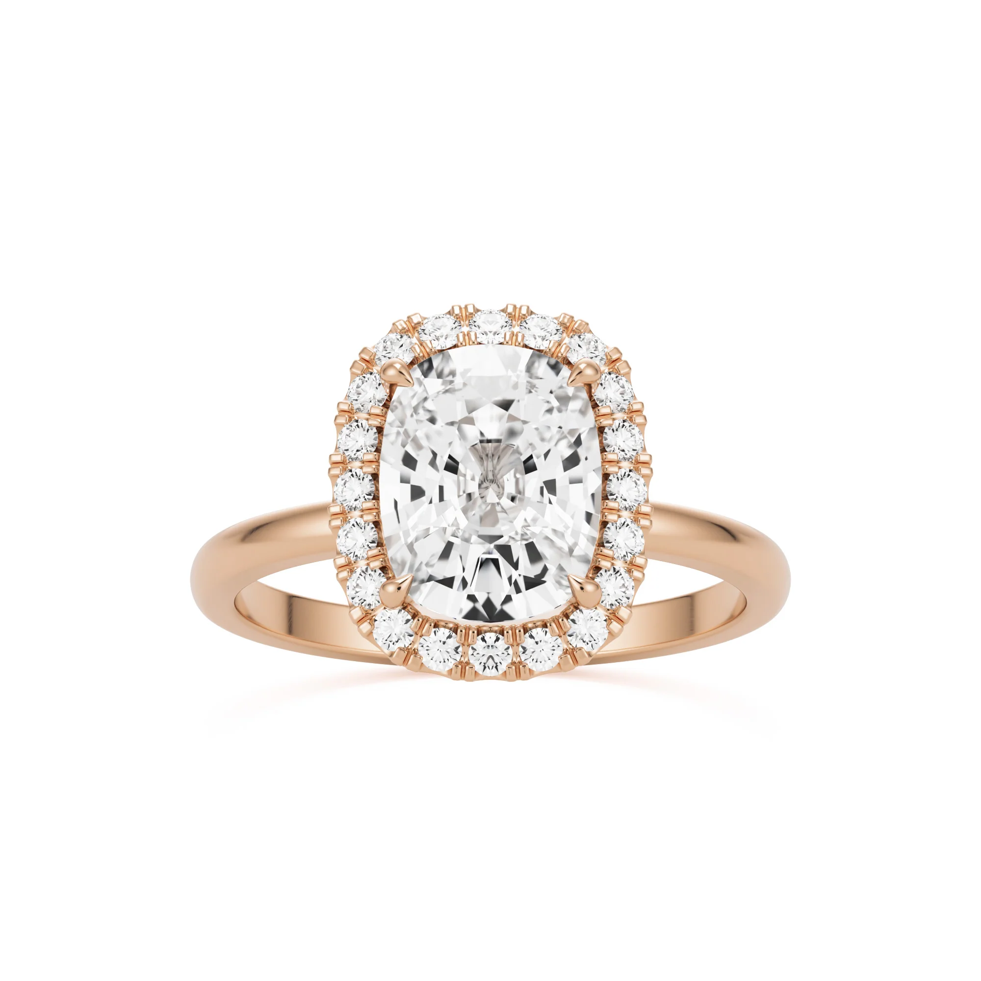 The Elongated Cushion Halo