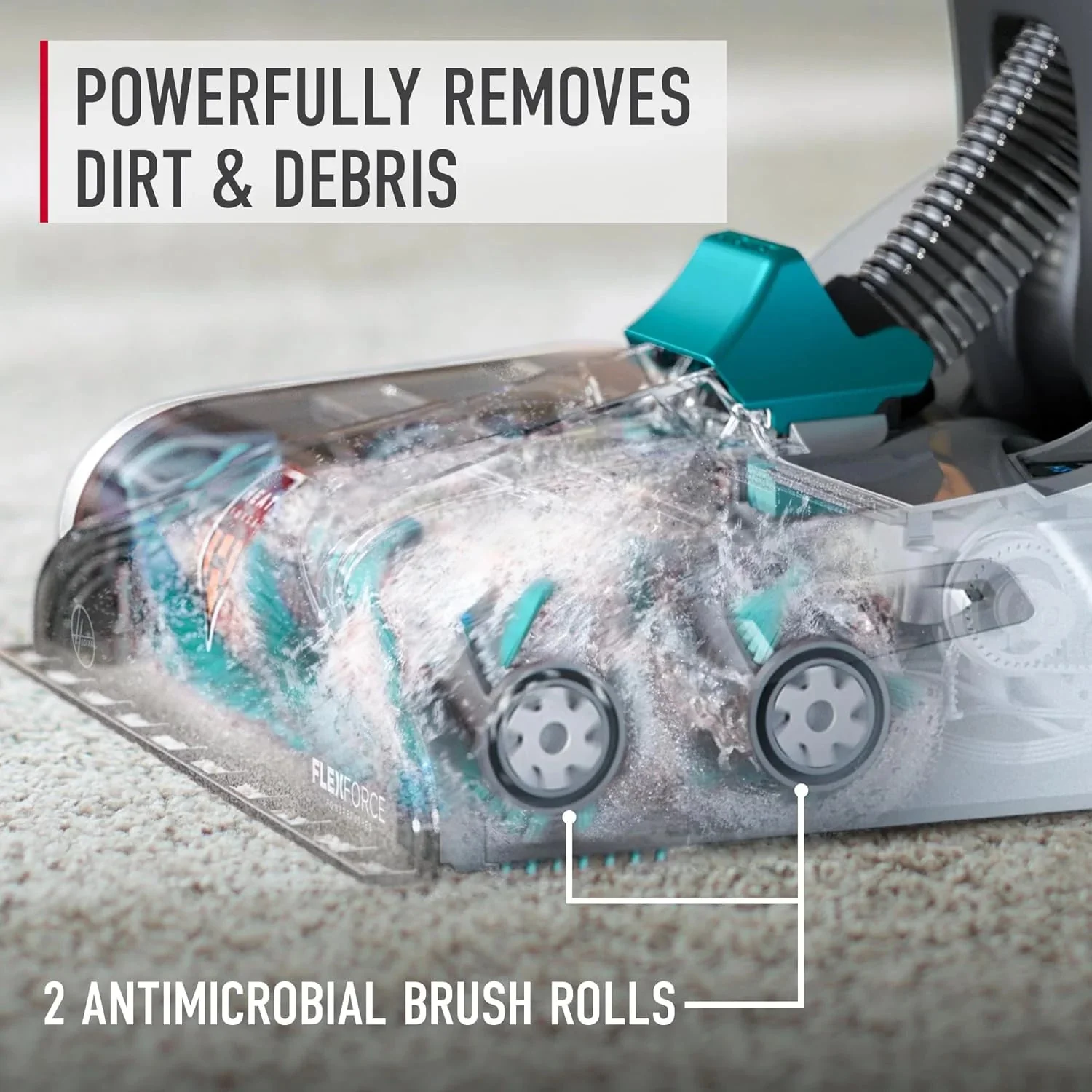 Hoover Automatic Carpet And Upholstery Cleaner - Turquoise