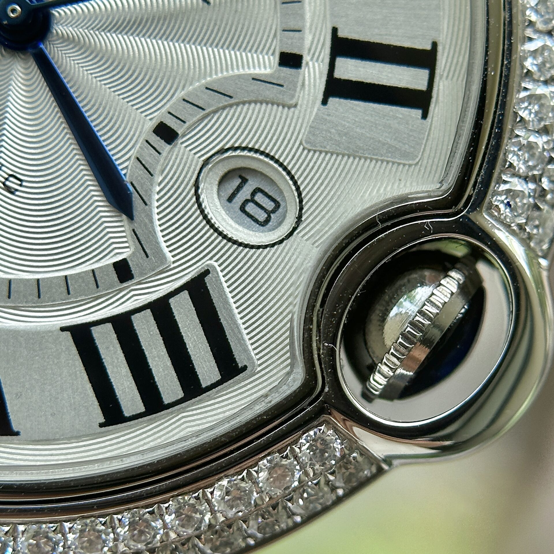 Cartier Replica 1:1 Watch Ballon Degrees With Moissanite Diamond Bezel 42mm - Top club