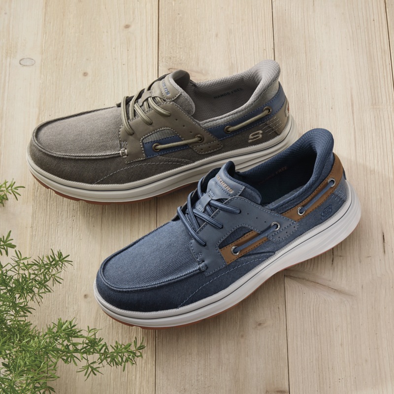Skechers Men's Troutt Davey Lace-Up - MIDNIGHT VELVET CATALOG
