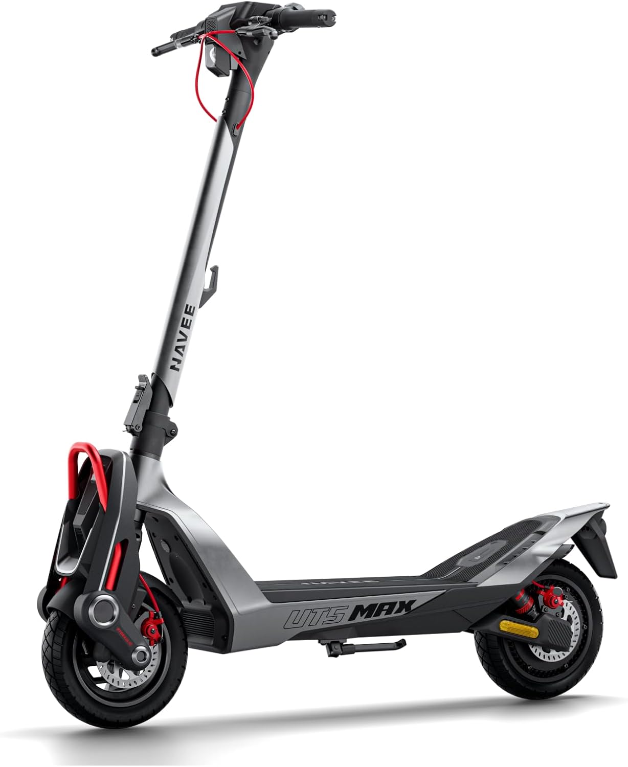 NAVEE UT5 Series Electric Scooter, 70/50 KM/H Top Speed, 120/100KM Max Range, 2400W/2400W Dual Motor with Dual Suspension, 12
