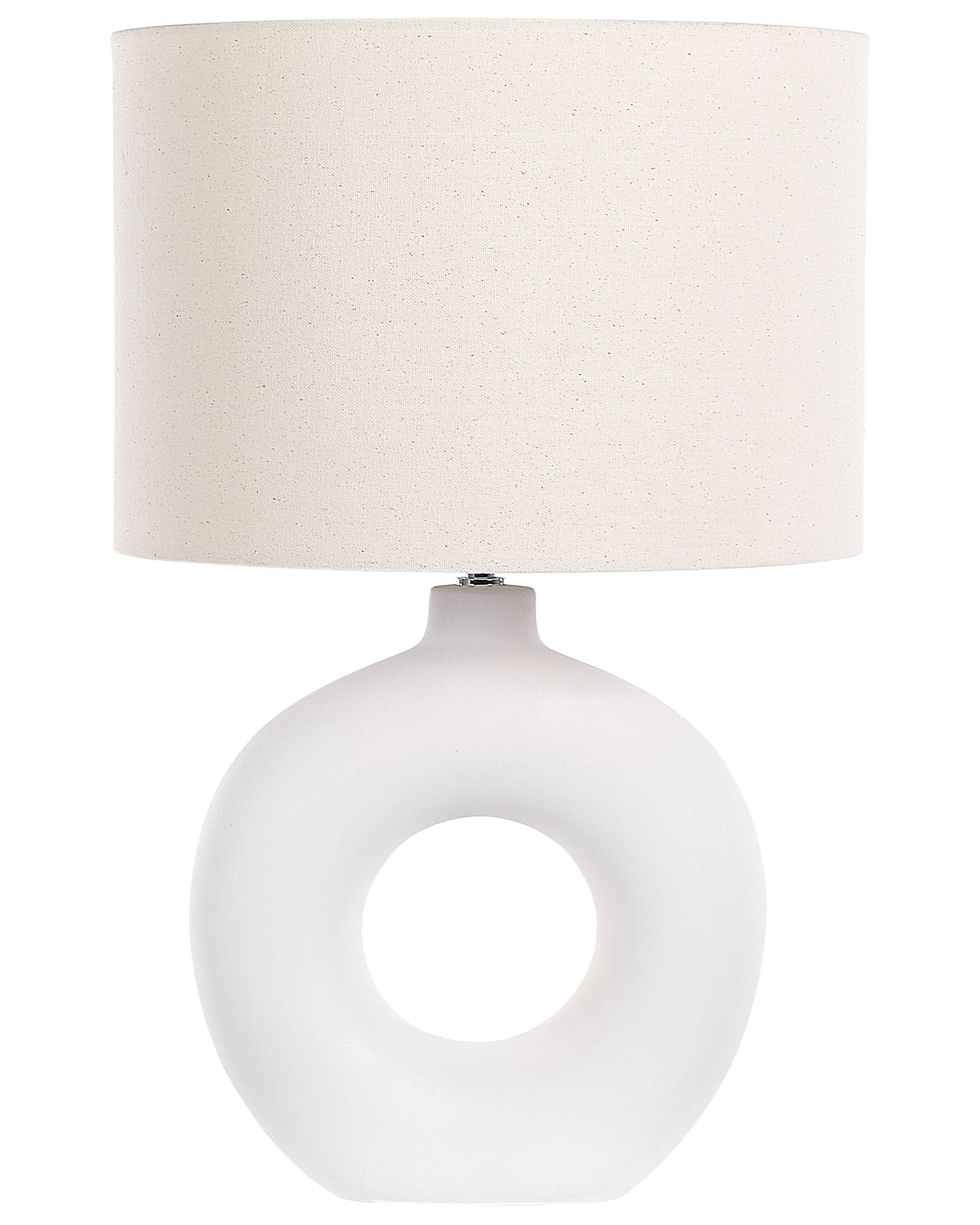 Table Lamp VENTA Ceramic White