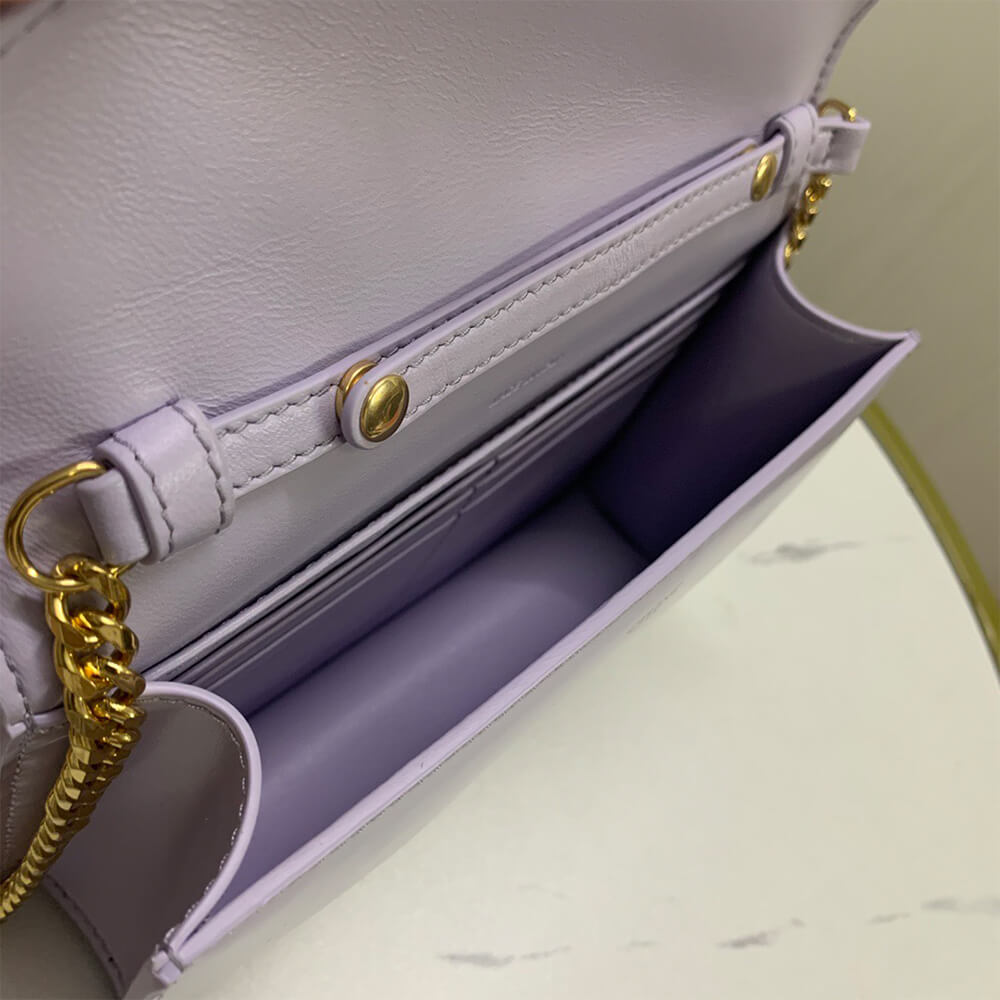 Celine Wallet On Chain Margo In Shiny Calfskin Bag1:1High-quality replica