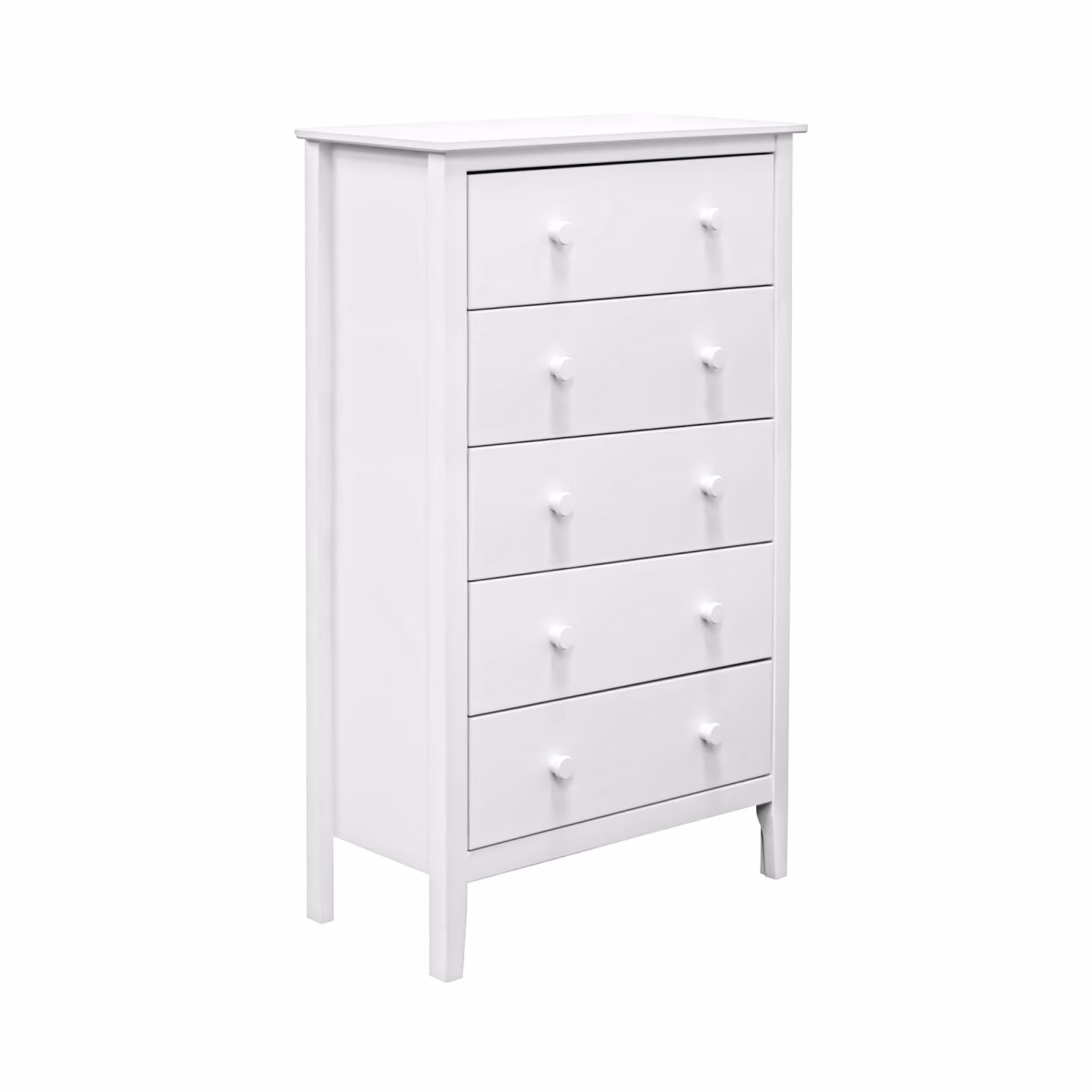 Adeptus Solid Wood Easy Pieces 4 Drawer Chest of Drawers - White - Image 9