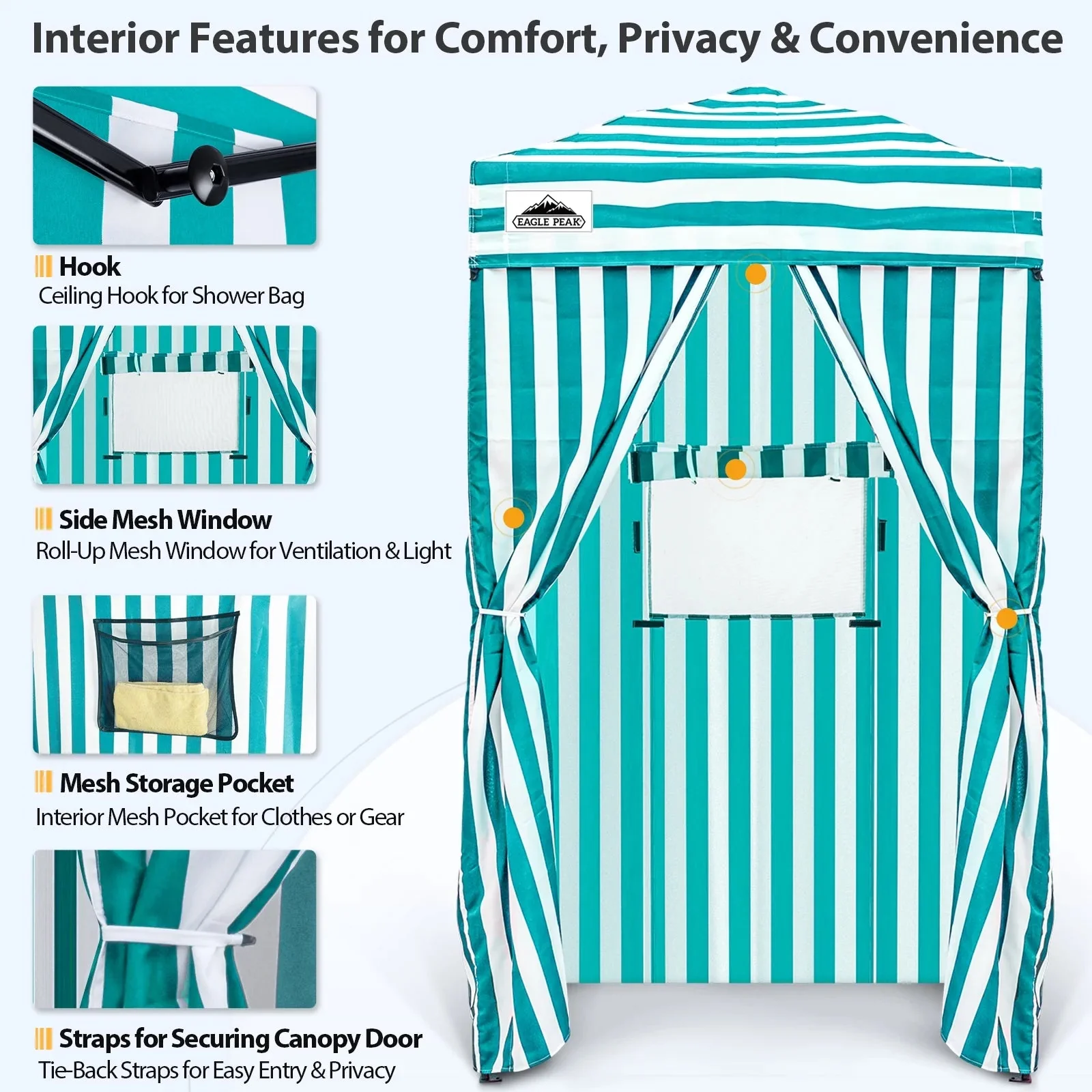 EAGLE PEAK Ultra Compact 4 ft x 4 ft Pop-Up Changing Room Canopy - Flex - Image 143 EAGLE PEAK Ultra Compact 4 ft x 4 ft Pop-Up Changing Room Canopy - Flex - Image 143