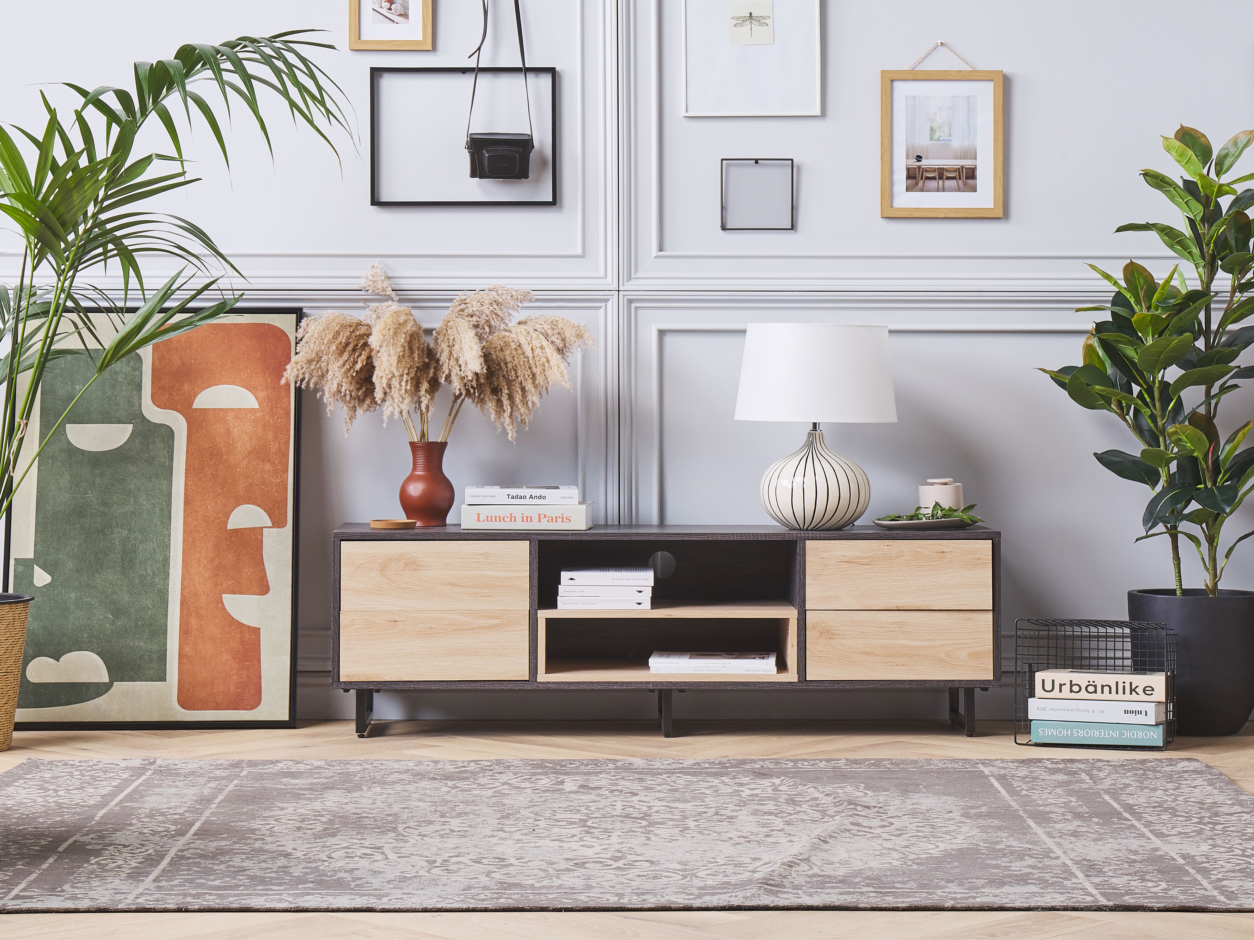 TV Stand MAINE Brown/ Black