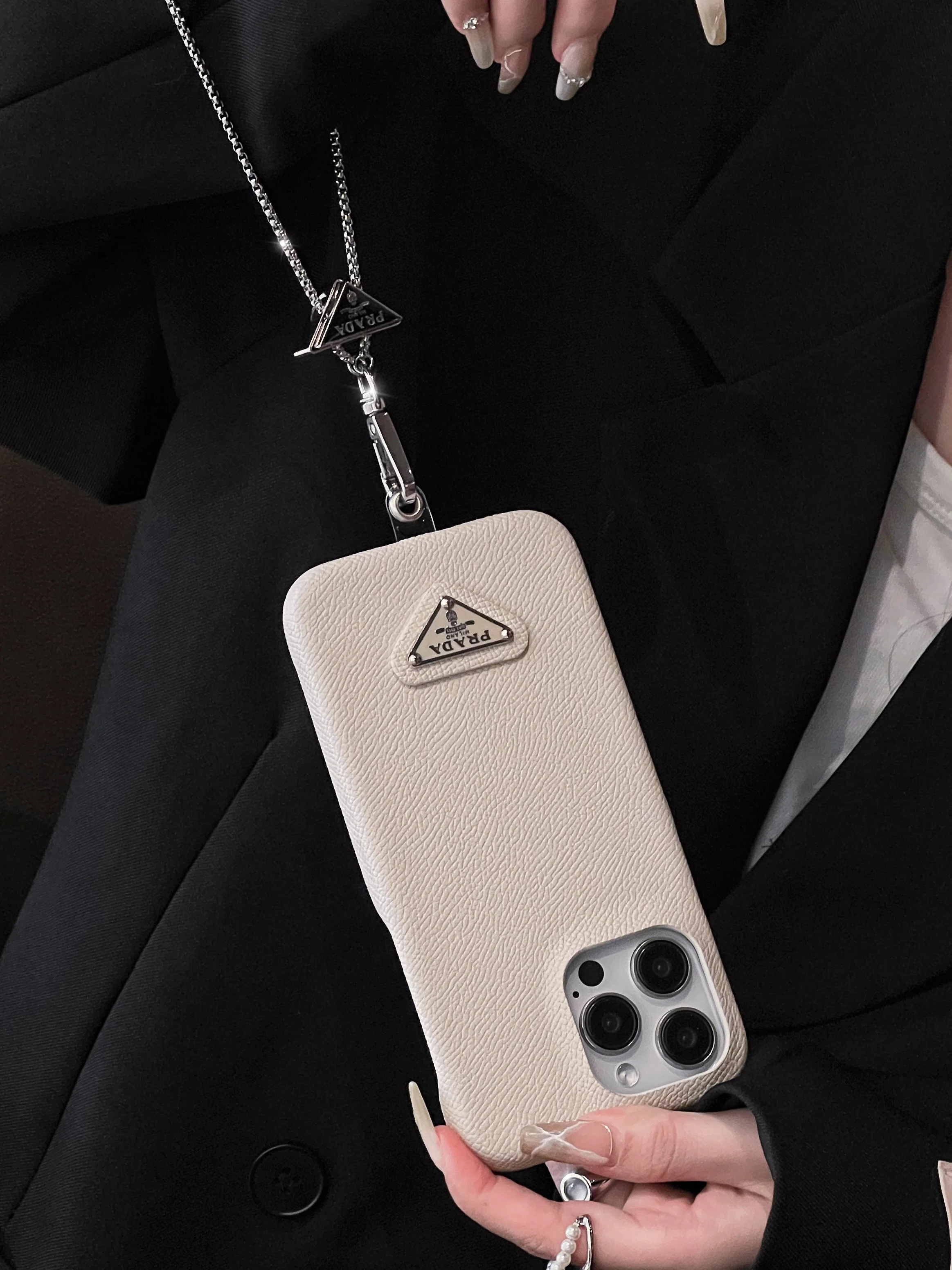 Pra Leather Crossbody iPhone Case - Wholesale & Influencer