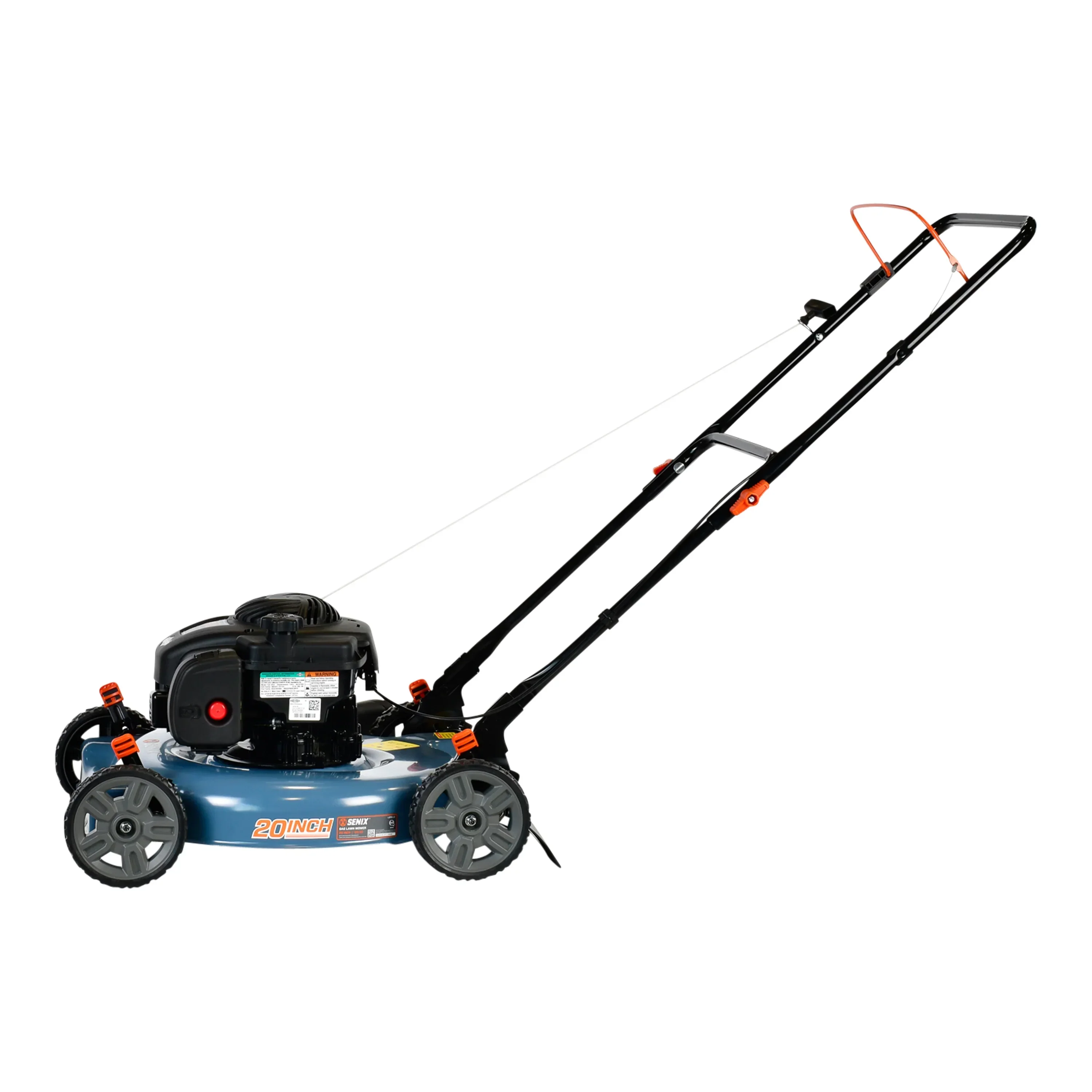 SENIX 20-Inch Gas Lawn Mower, 125 cc 4-Cycle Briggs & Stratton Engine - LSPG-L3 - Image 8 SENIX 20-Inch Gas Lawn Mower, 125 cc 4-Cycle Briggs & Stratton Engine - LSPG-L3 - Image 8