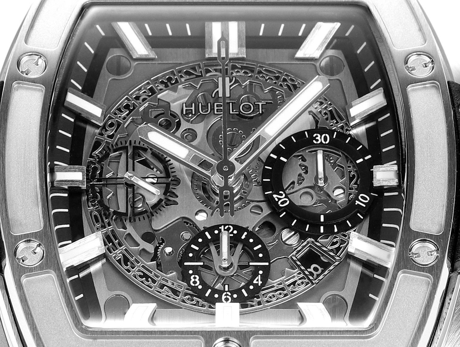 Hublot Spirit of Big Bang Textured Rubber Strap(1:1 replica) - Top club