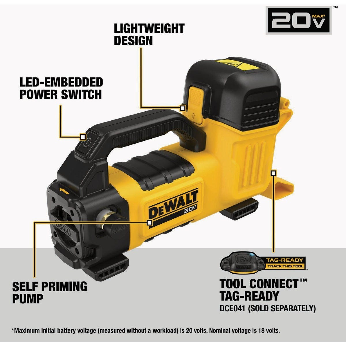 DEWALT 20V MAX Transfer Pump (Tool Only)