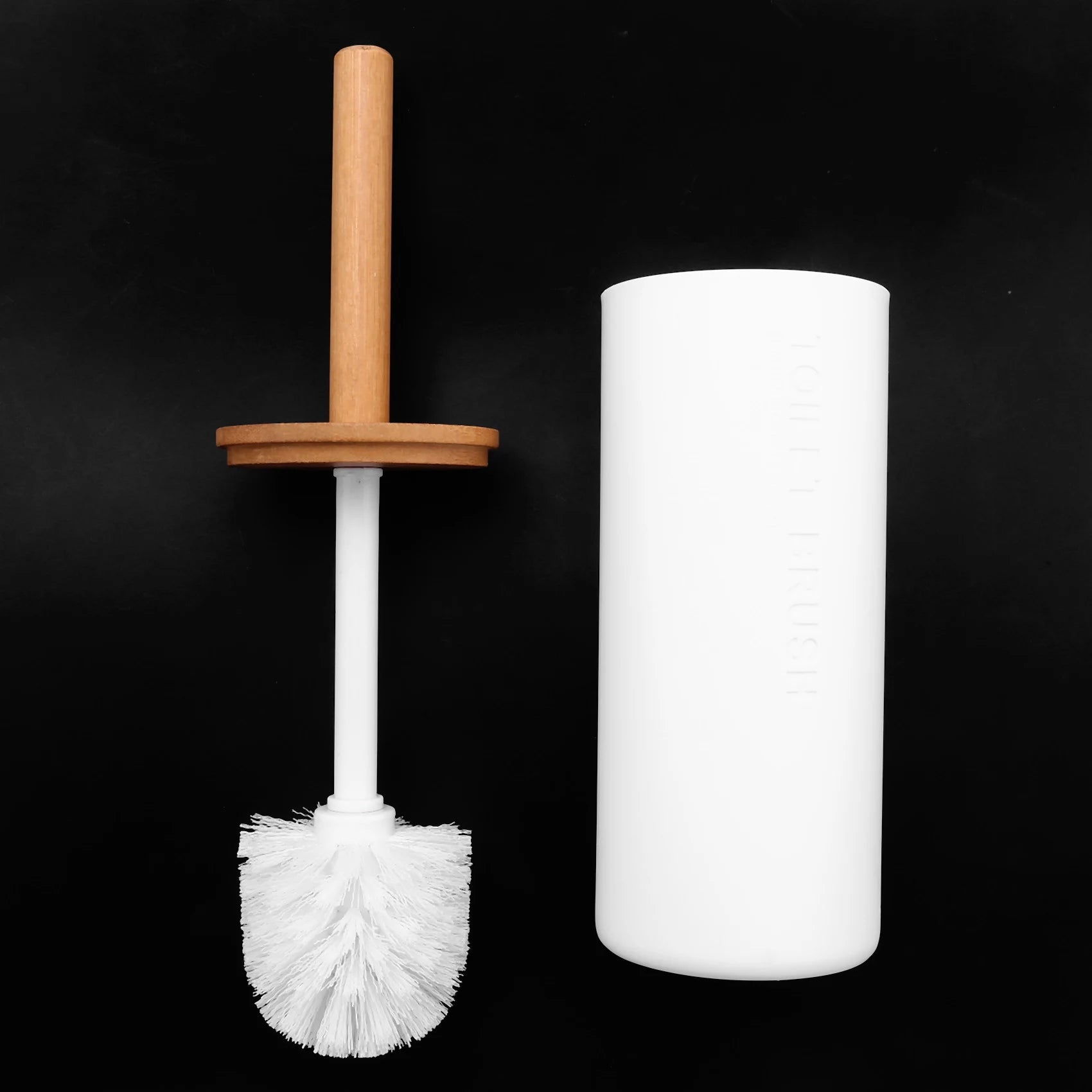 EcoChic | Luxe Bamboe Toiletborstelhouder