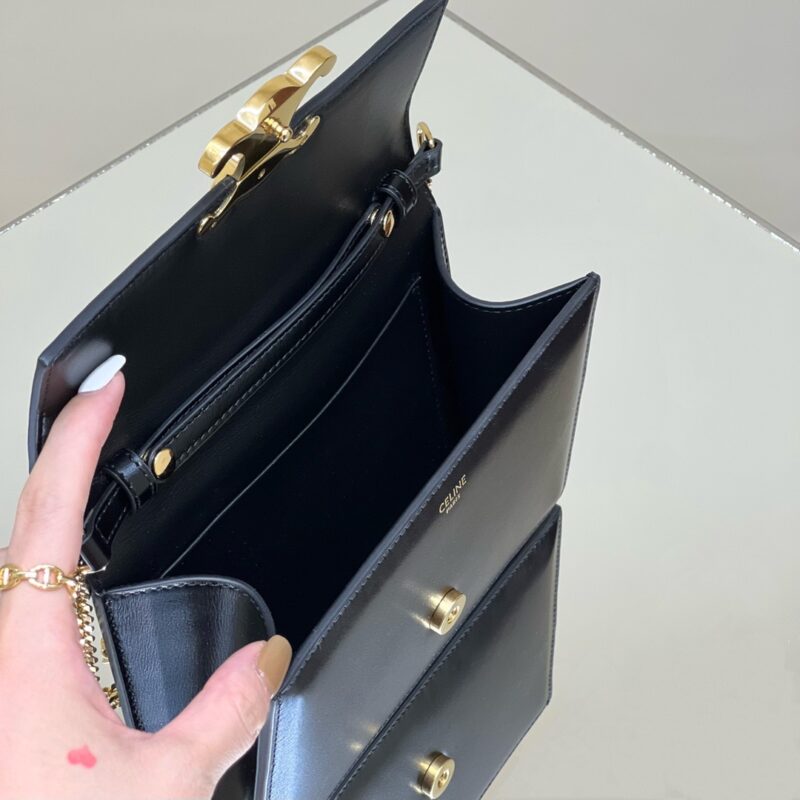 Replica Celine Clutch Soir Black1:1High-quality replica