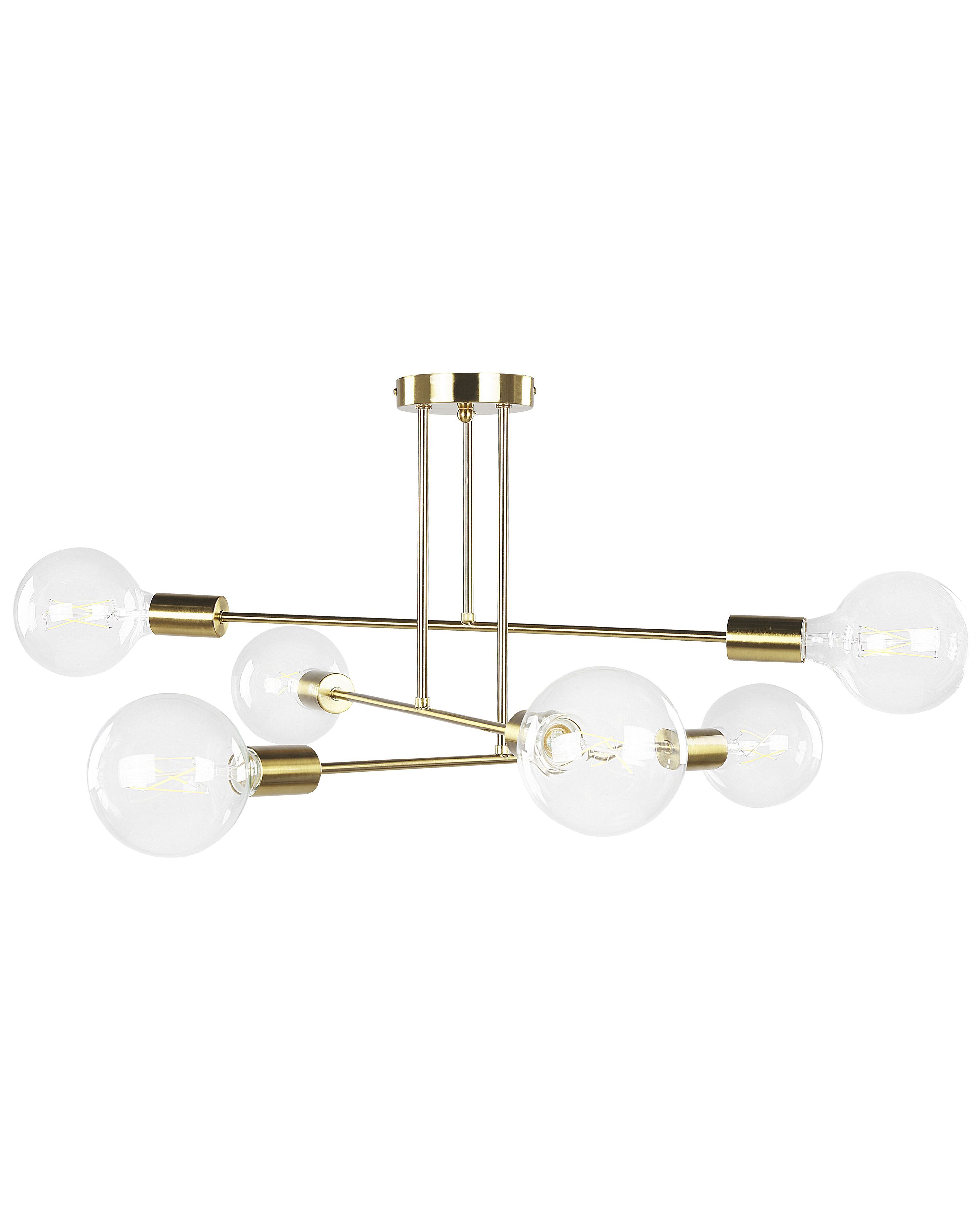 Ceiling Lamp KIDANE Metal Brass