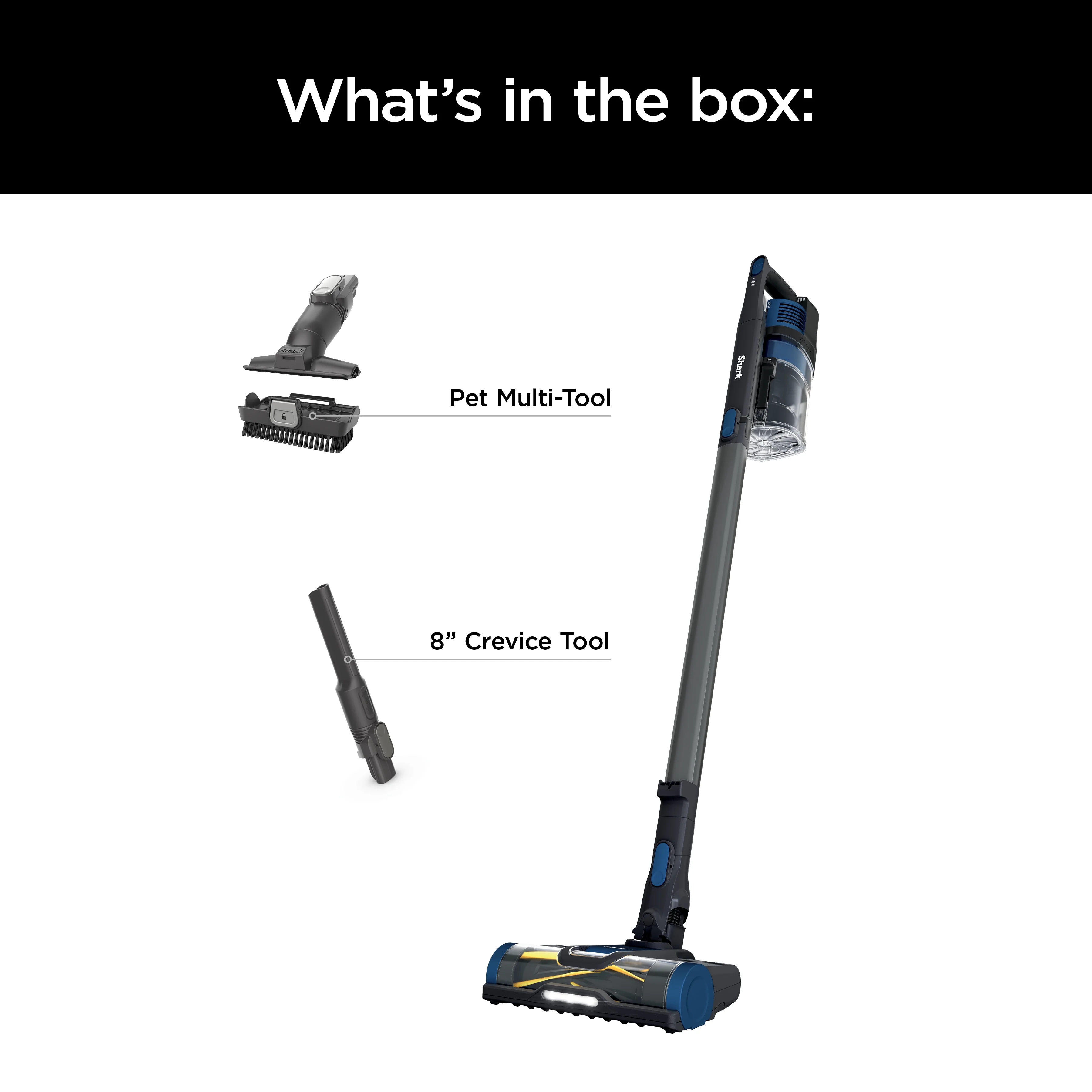 Shark Pet Pro Cordless Stick Vacuum Cleaner with Powerfins Brushroll, 40-Min Runtime, WZ250 - Image 11