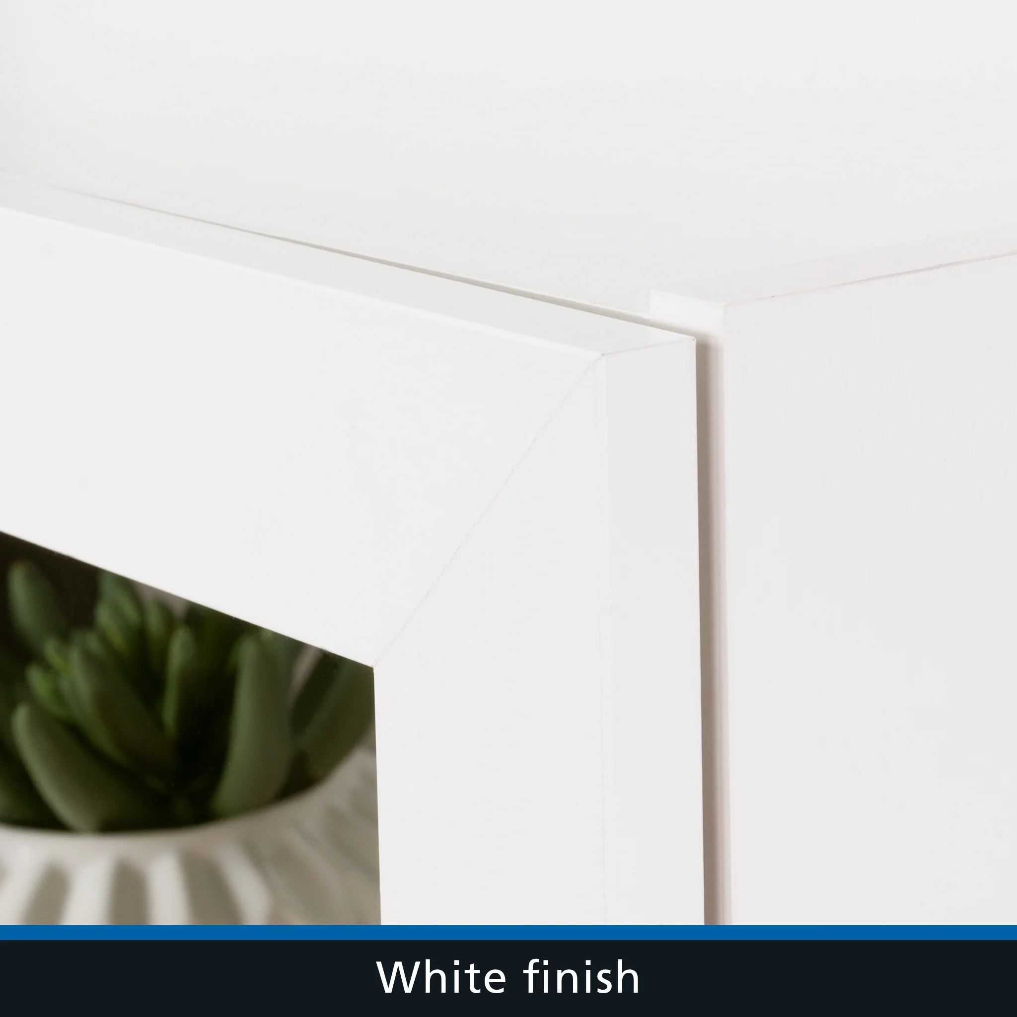 Mainstays Glass Door Storage Bookcase, Black Finish - Image 22