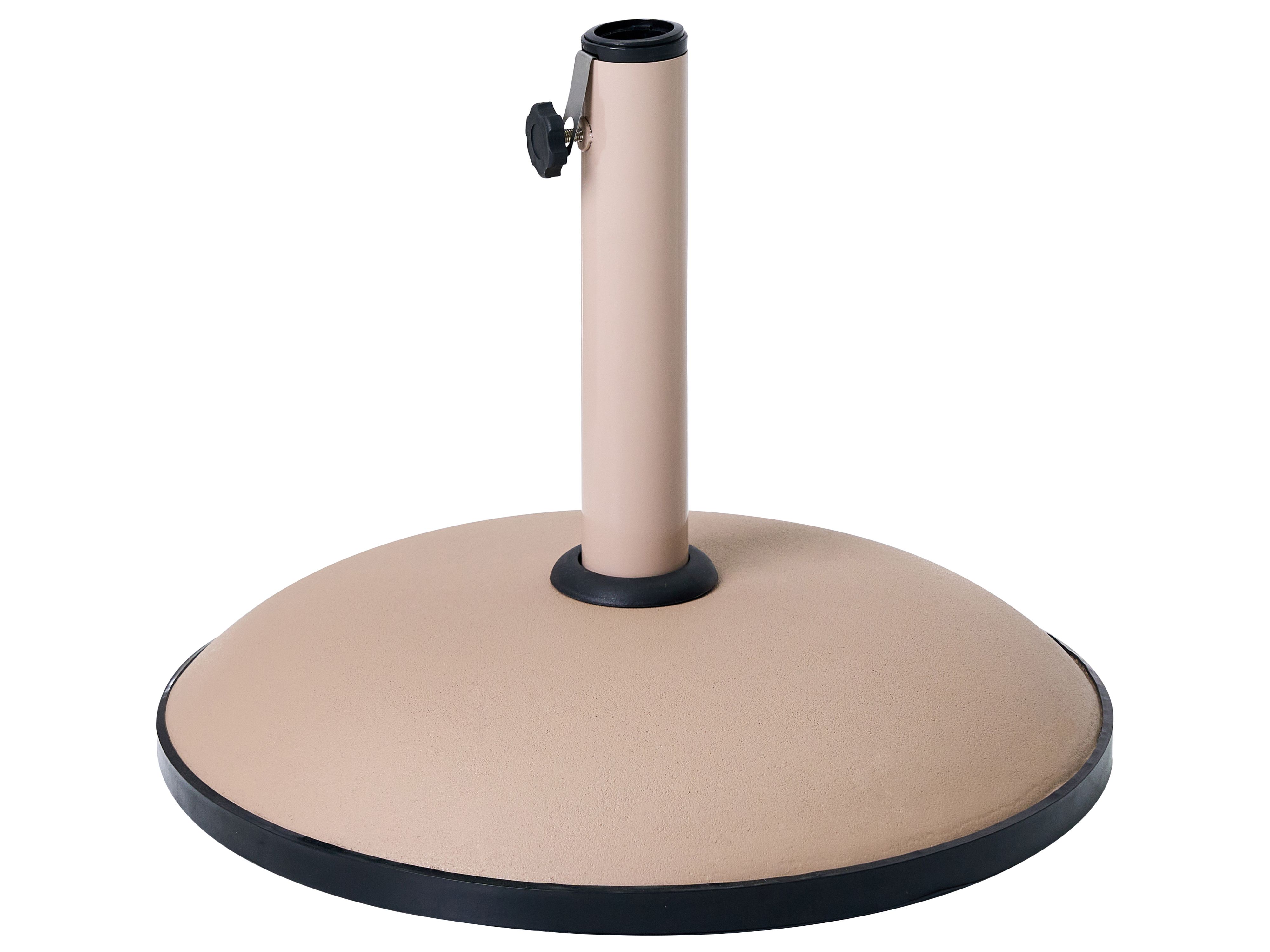 Parasol Base CANZO Beige Round 25 kg