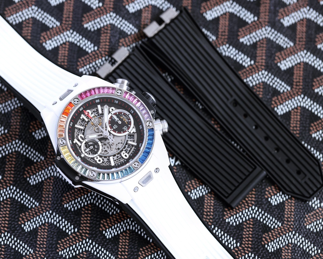 Big Bang Unico Titanium Rainbow 42mm(1:1 replica) - Top club