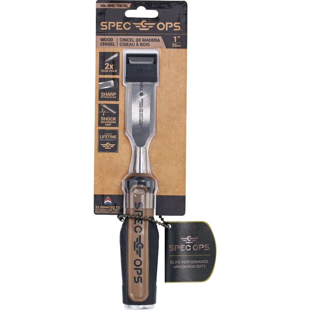 Spec Ops 1 In. Wood Chisel