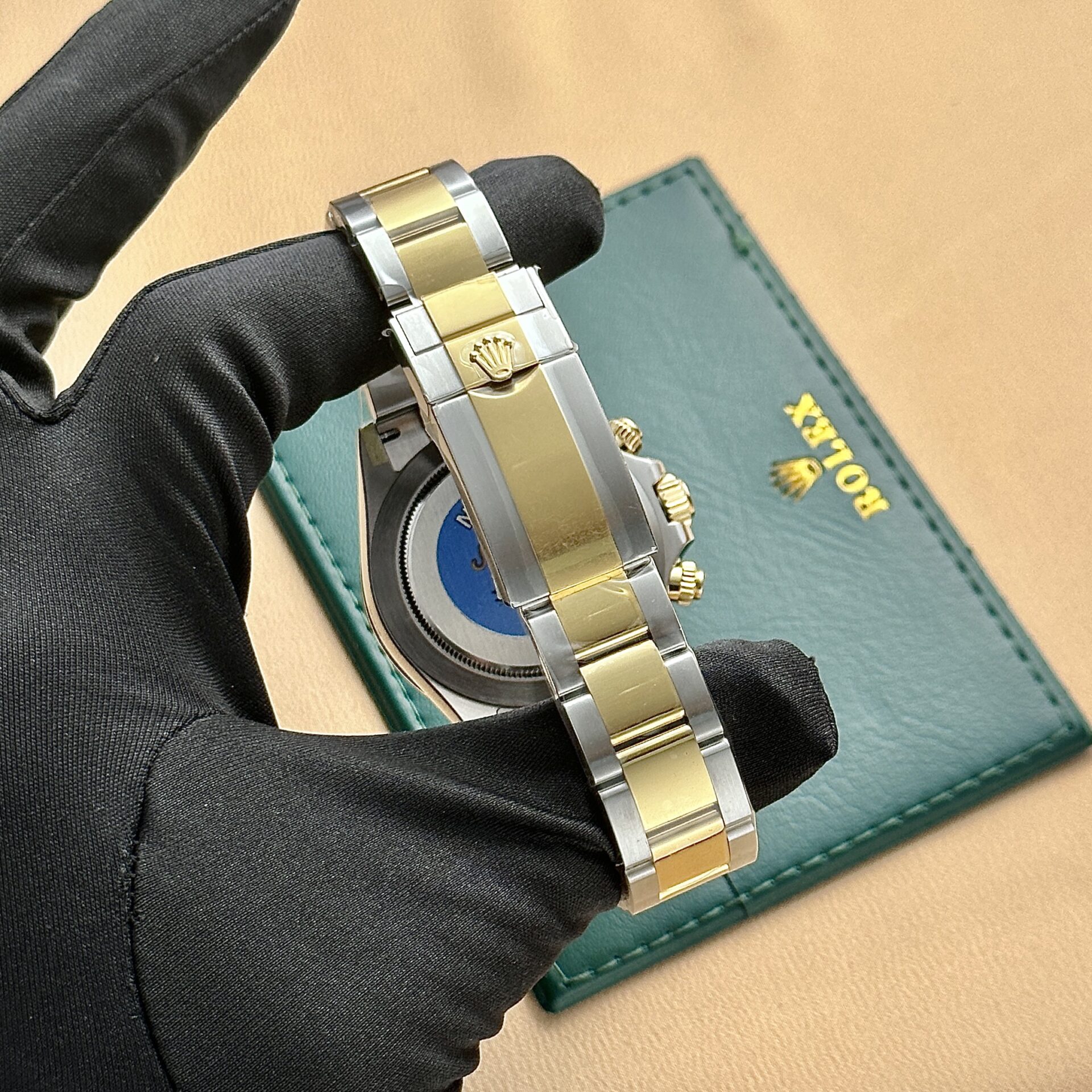 Rolex Replica 1:1 Watch Daytona 126508 Black Dial Demi Strap Factory Clean 40mm - Top club