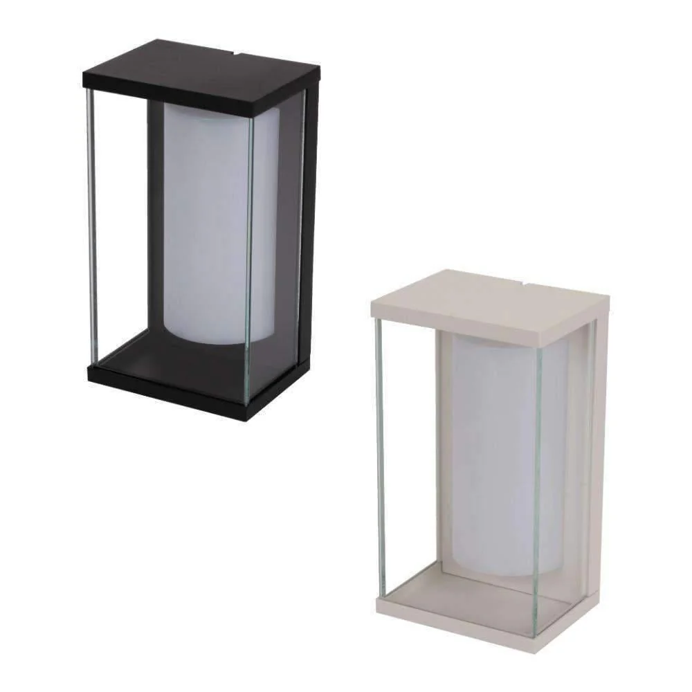 Domus NESTA - 9W LED Dual Colour Switchable Exterior Flush Wall Light IP65