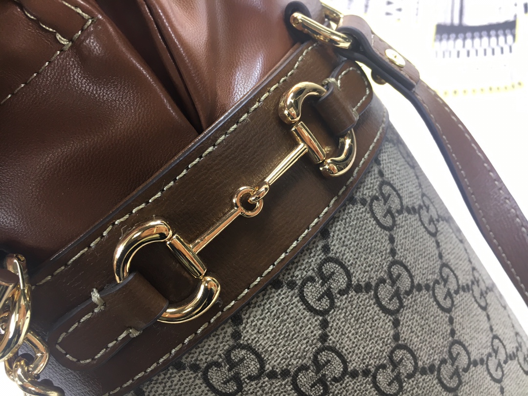 Replica Gucci Horsebit 1955 Small Bucket Bag 6371151:1High-quality replica