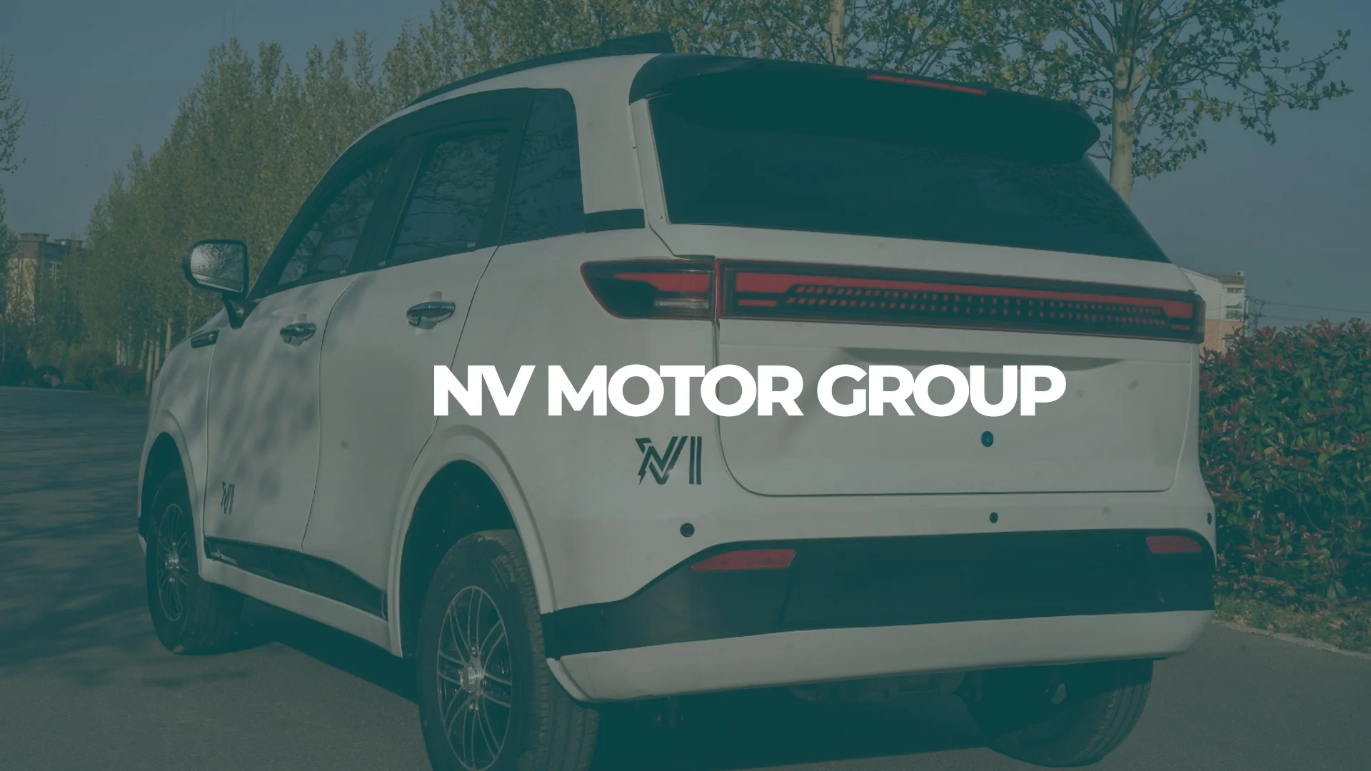 NV Motor Group NVII Mini Electric LSV 4-Passenger Low-Speed Vehicle, 25 MPH Top Speed, 90-Mile Range, 3000W/4000W Dual Motors Powered Ride-On - Image 2