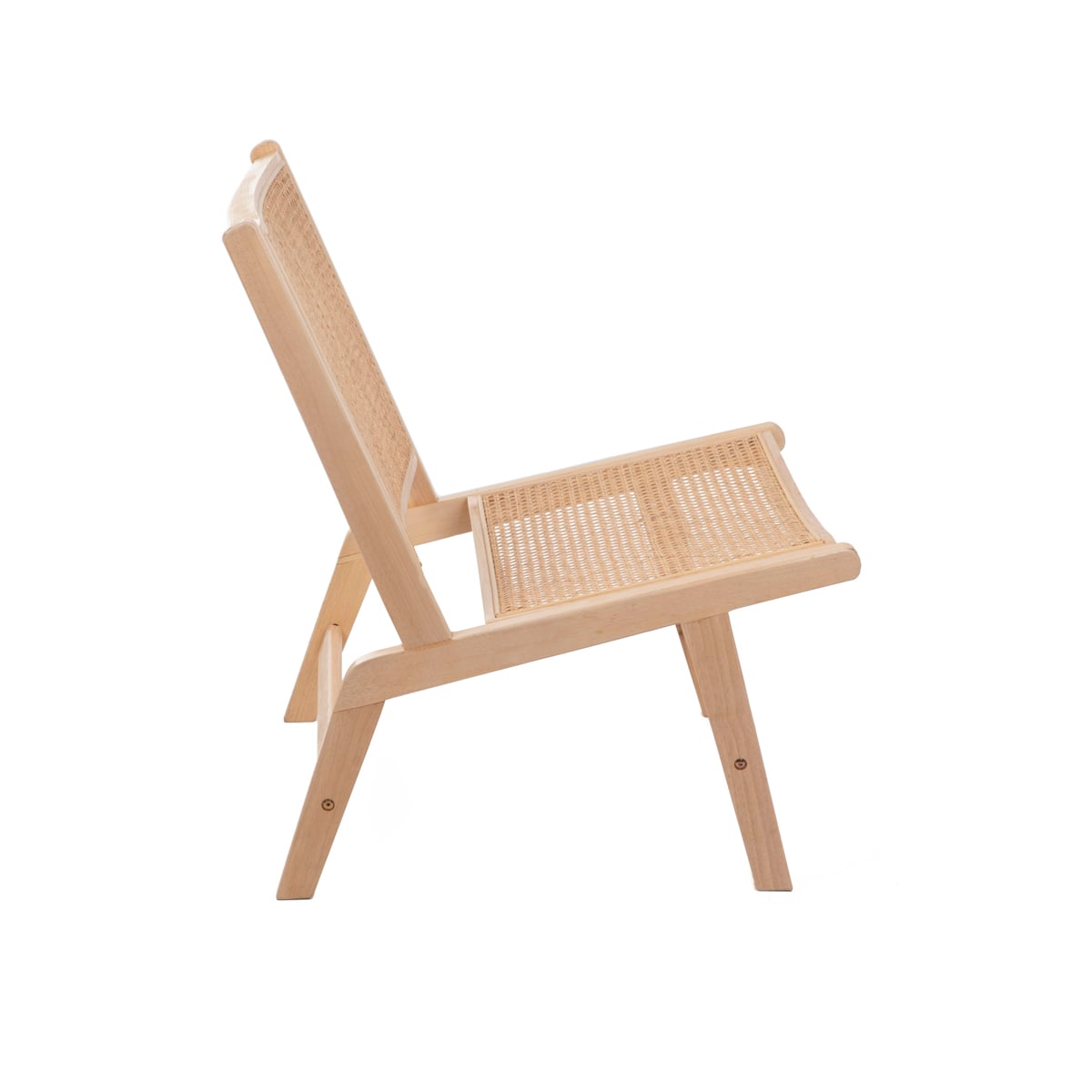 Fotel POLURA rattanowe naturalne 65x79x70 cm