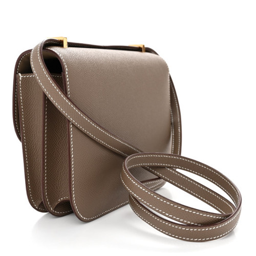 HERMES - Epsom Constance 18 Etoupe