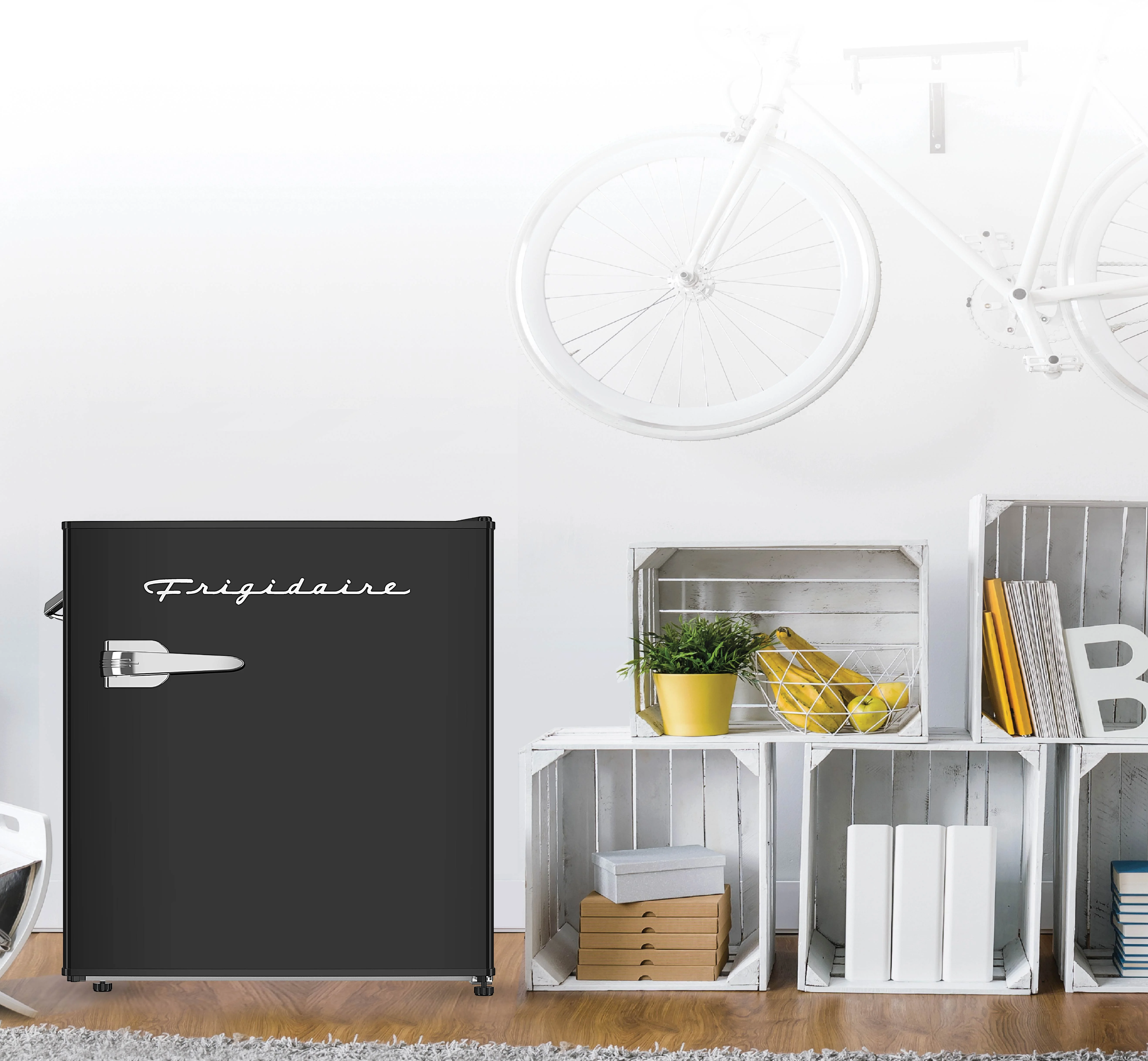 Frigidaire 1.6 Cu ft. Retro Compact Refrigerator with Side Bottle Opener, Coral - Image 45