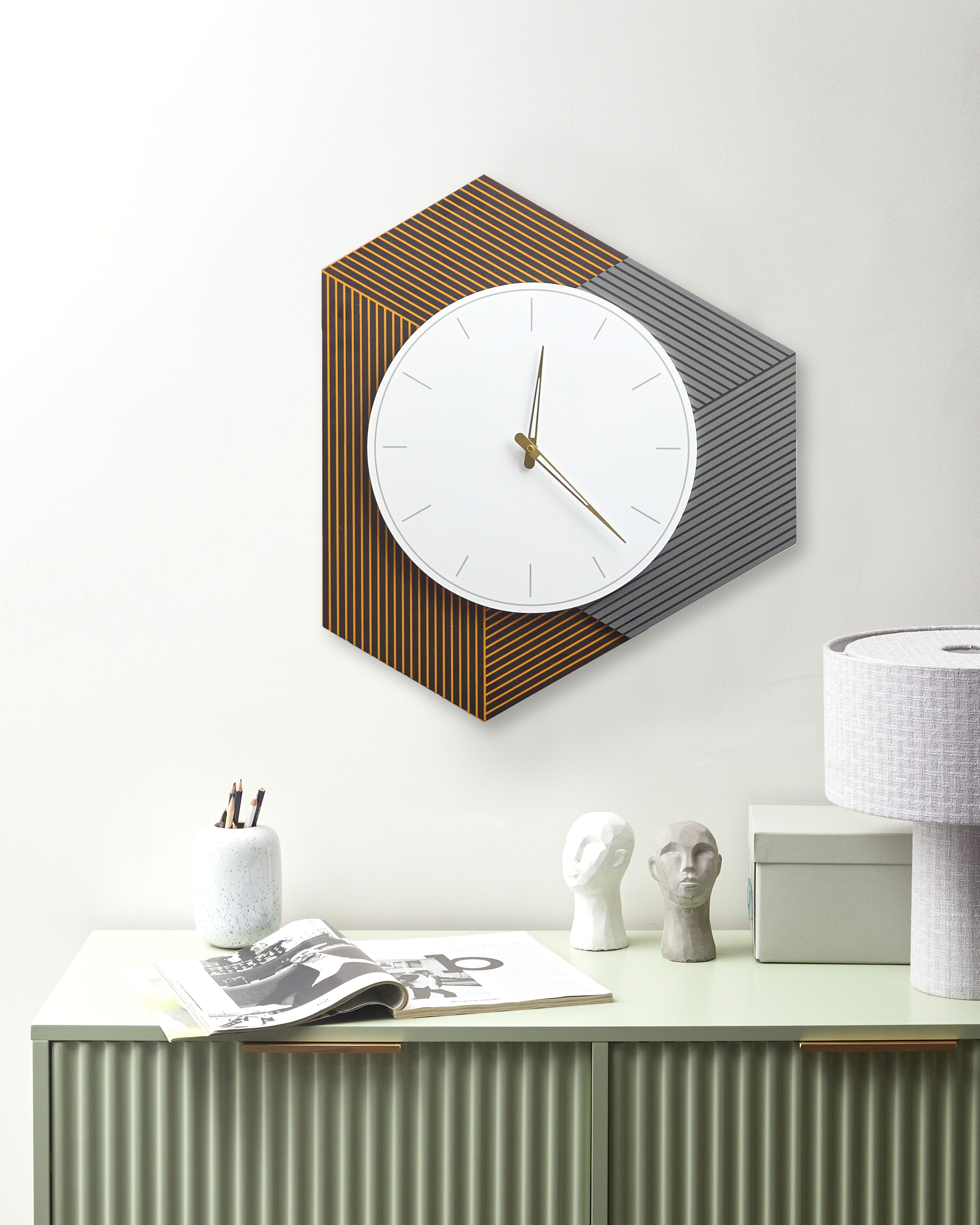 Wall Clock SAILON 52 cm White