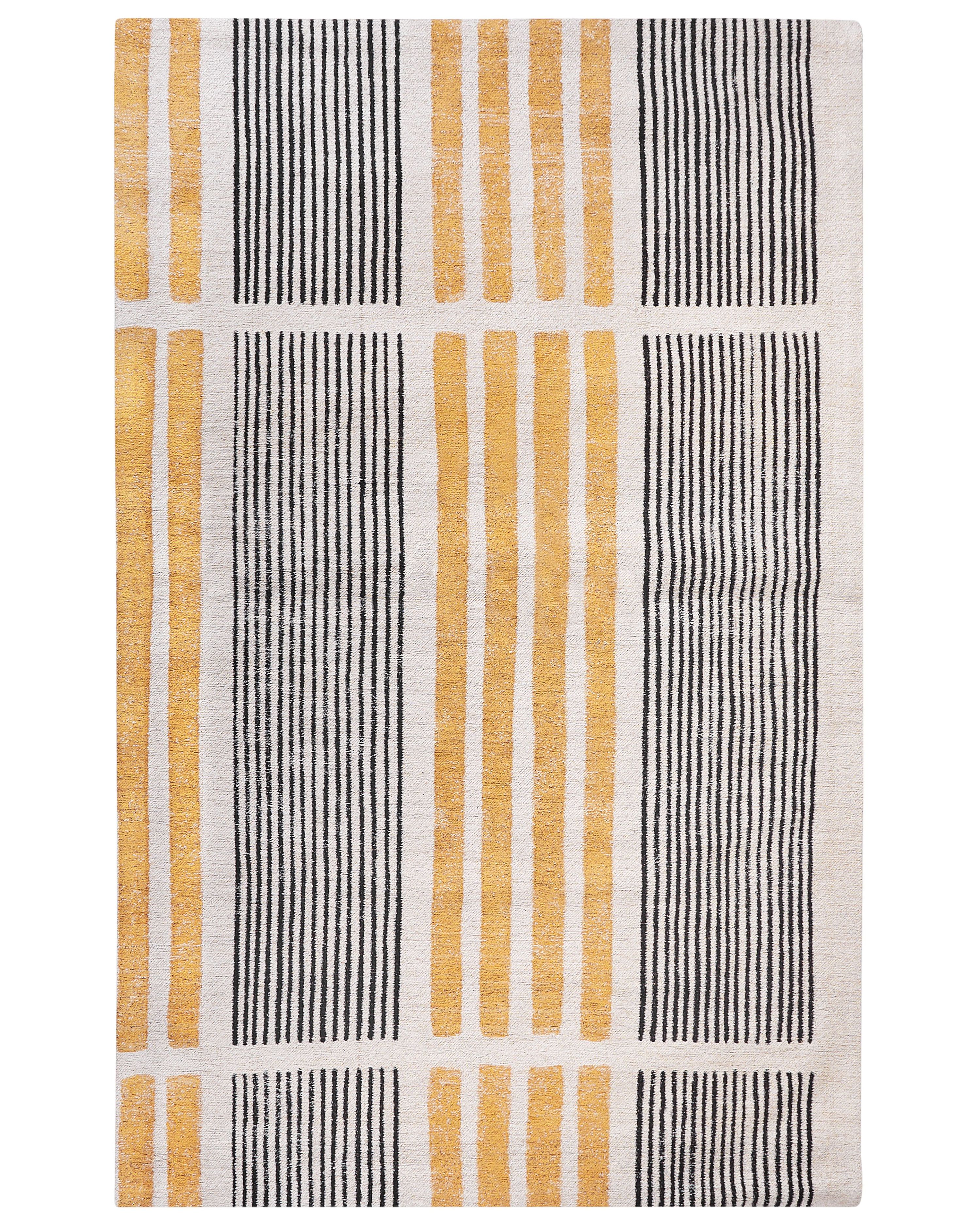 Rug KATRA Beige 140 x 200 cm Cotton