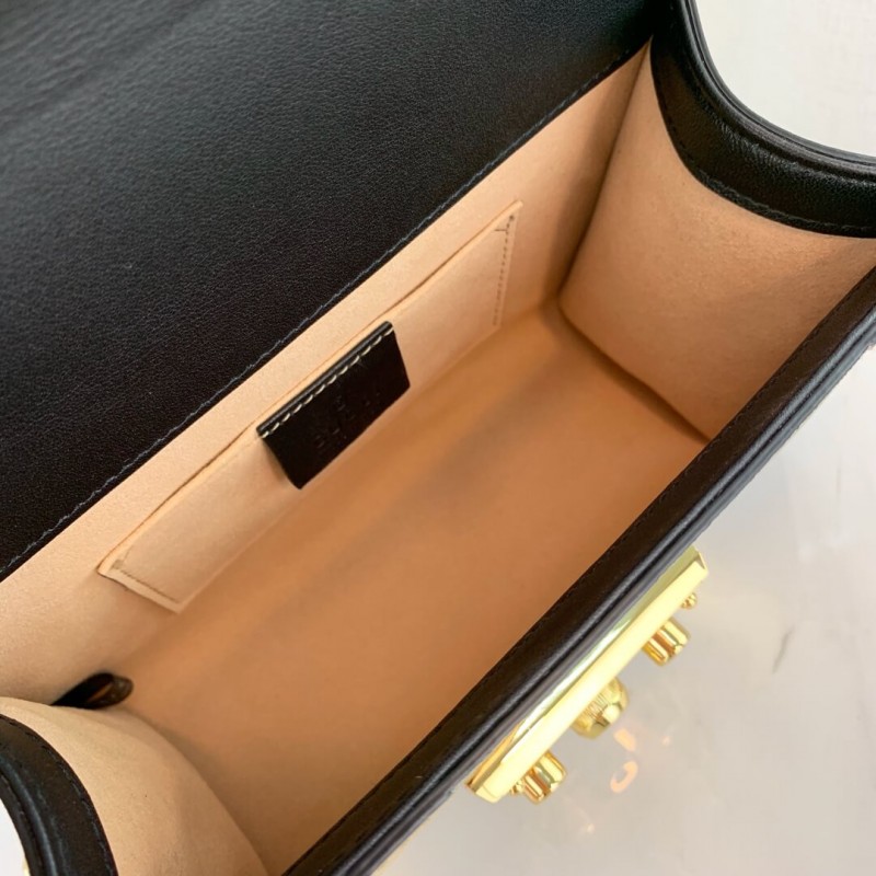 Replica Gucci Padlock Small Gg Shoulder Bag 432182 Black1:1High-quality replica