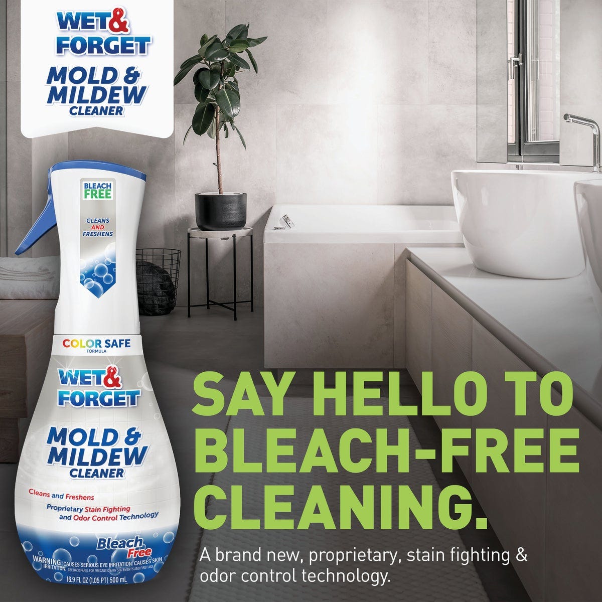 Wet & Forget 16.9 Oz. Fragrance Free Mold & Mildew Cleaner