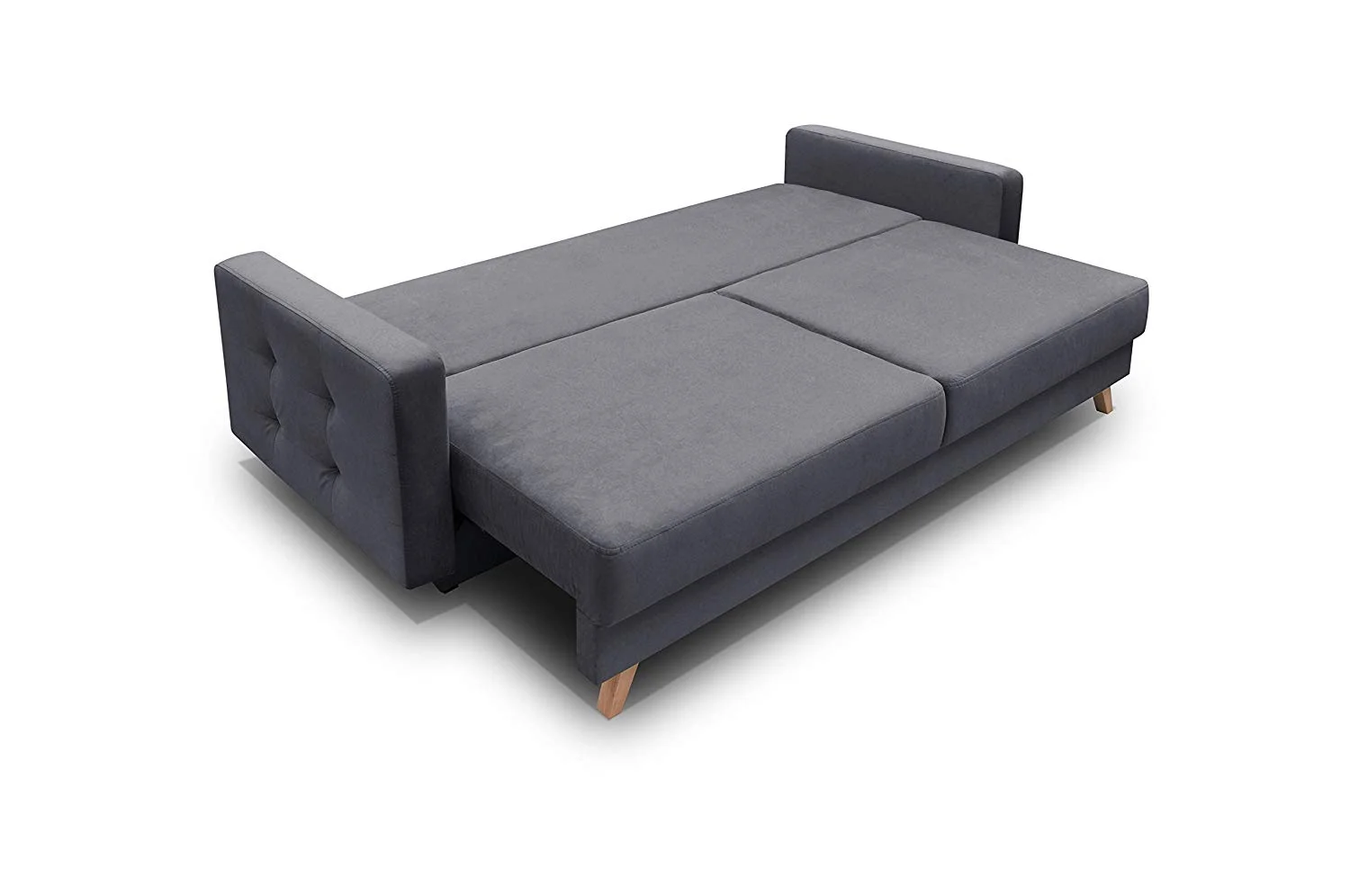 Meble Furniture Vegas Queen Sofa Bed with Storage, Multiple Colors - Image 25
