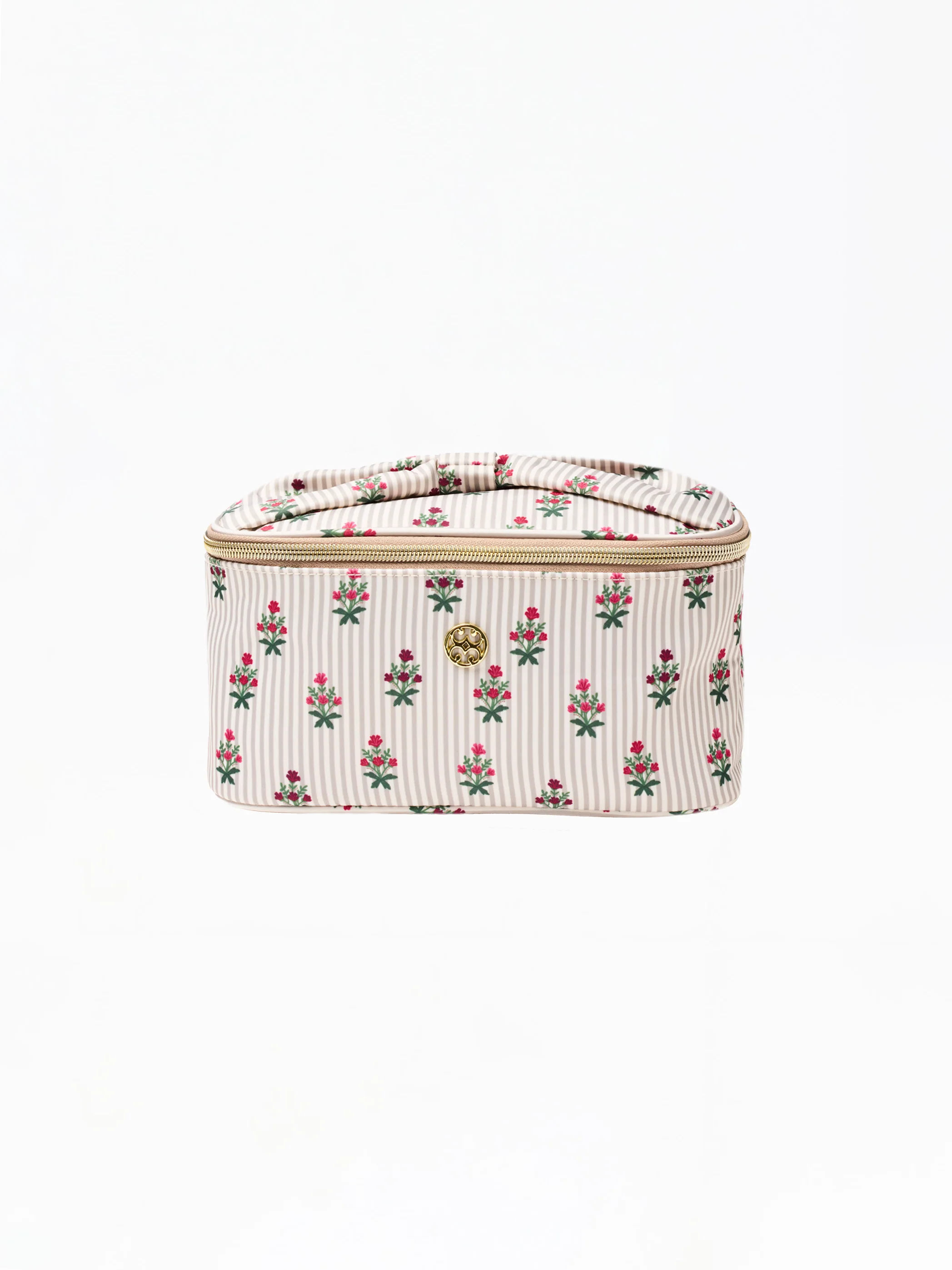 Kiss and Makeup Bag | Cottage Stripes
